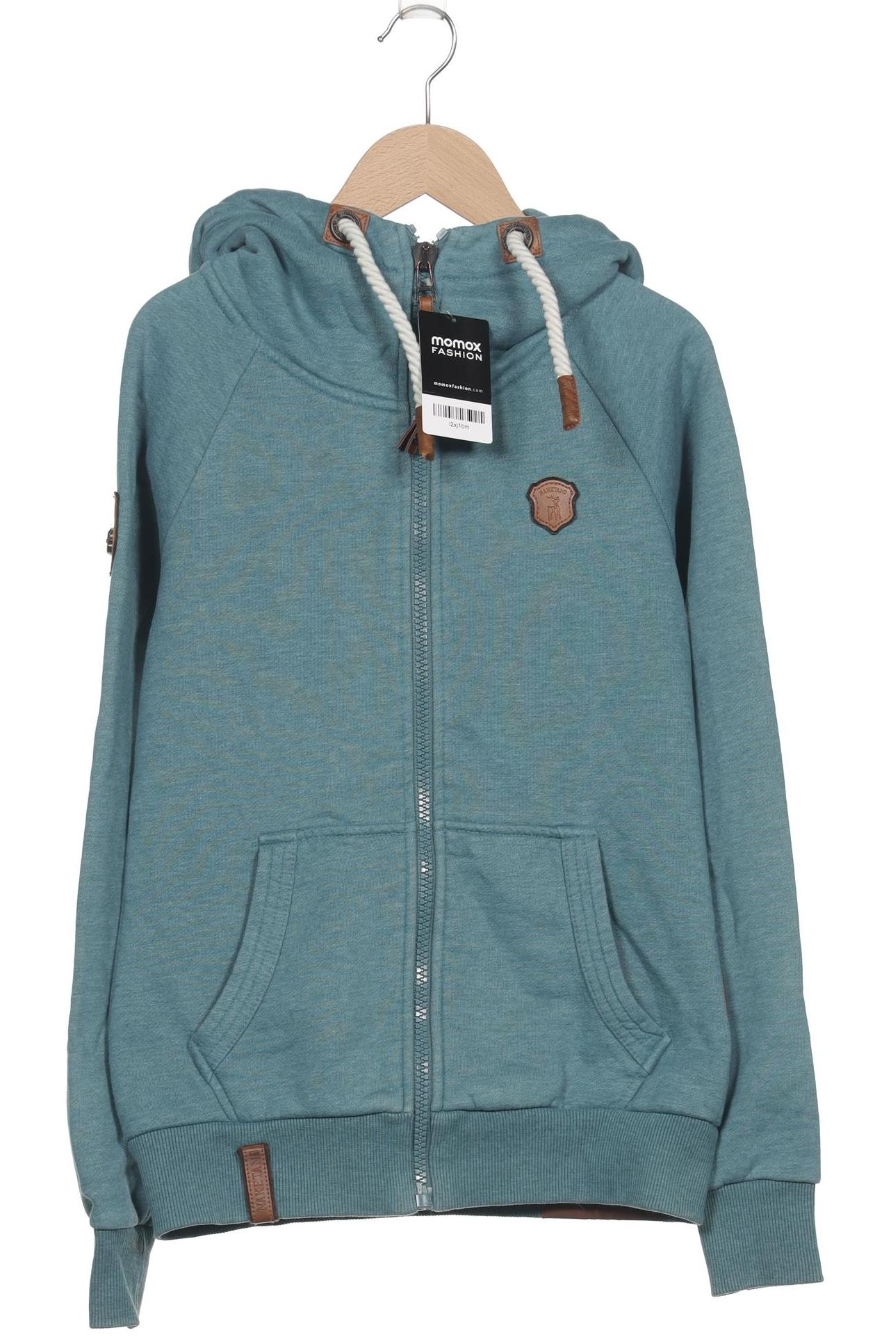 

Naketano Damen Kapuzenpullover, türkis, Gr. 36