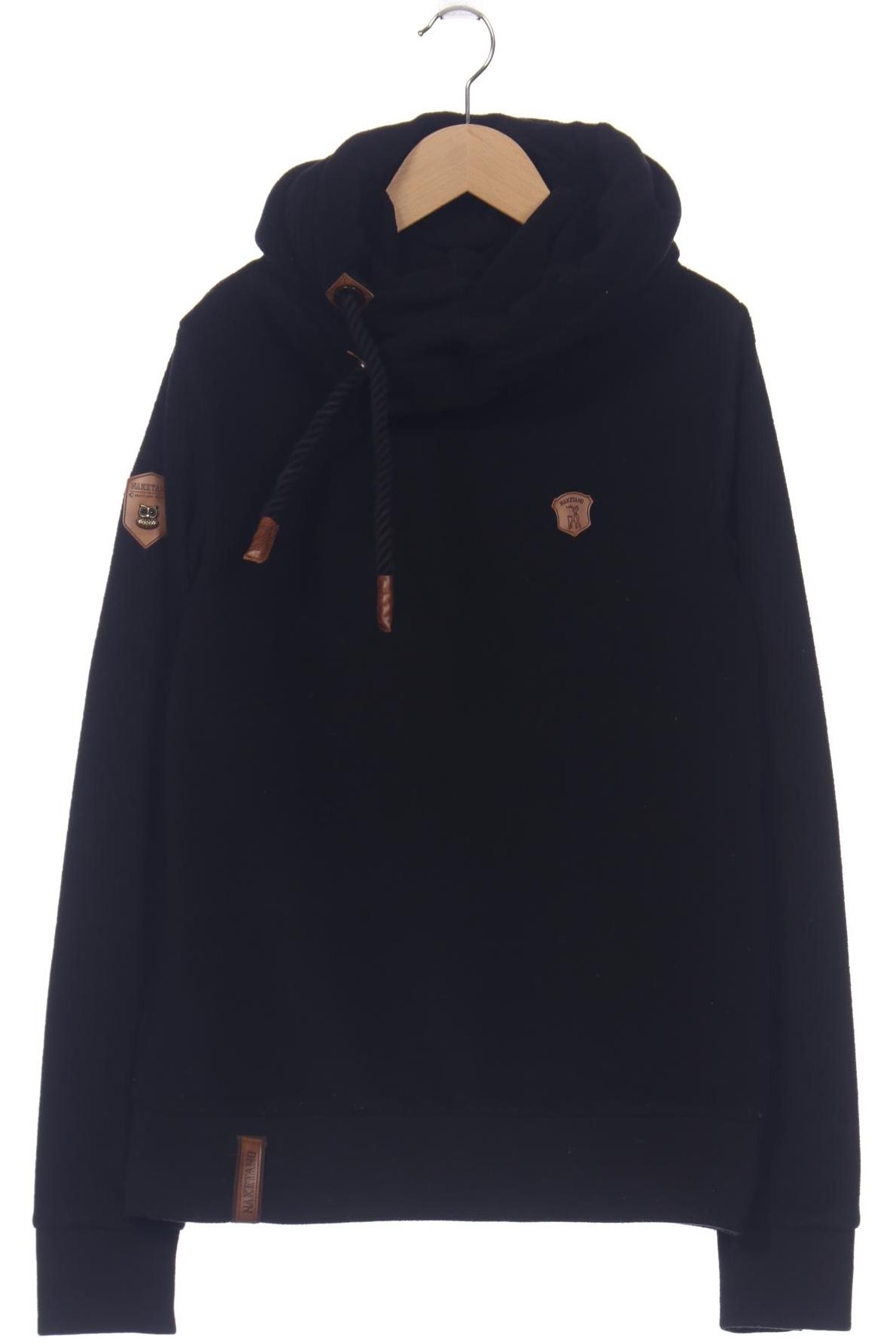 

Naketano Damen Kapuzenpullover, schwarz, Gr. 38