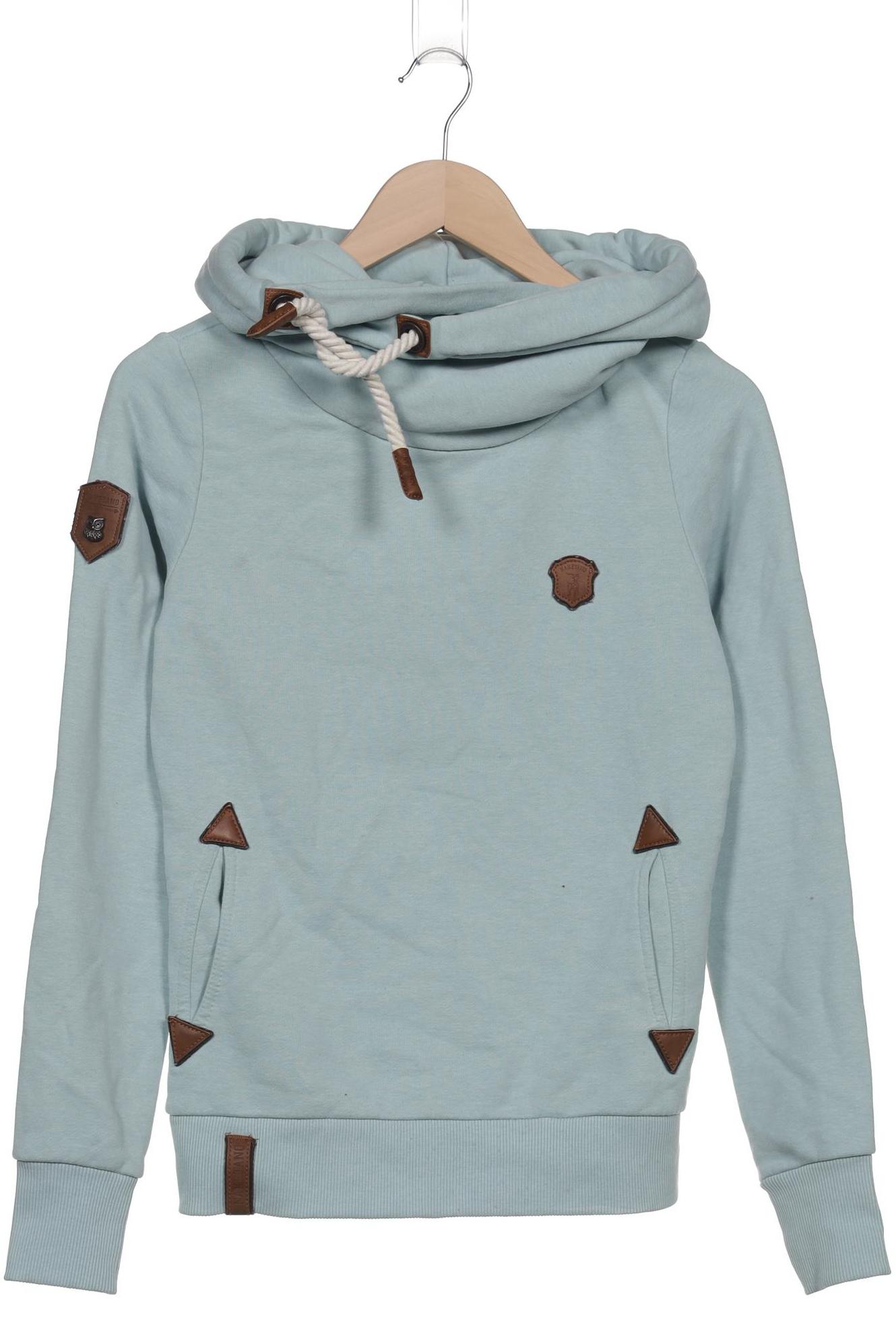 

Naketano Damen Kapuzenpullover, türkis, Gr. 36