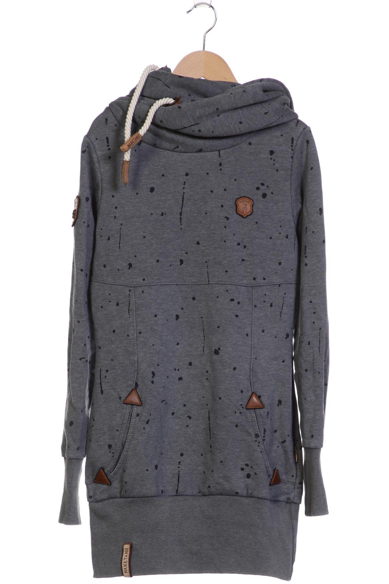 

Naketano Damen Kapuzenpullover, grau, Gr. 36