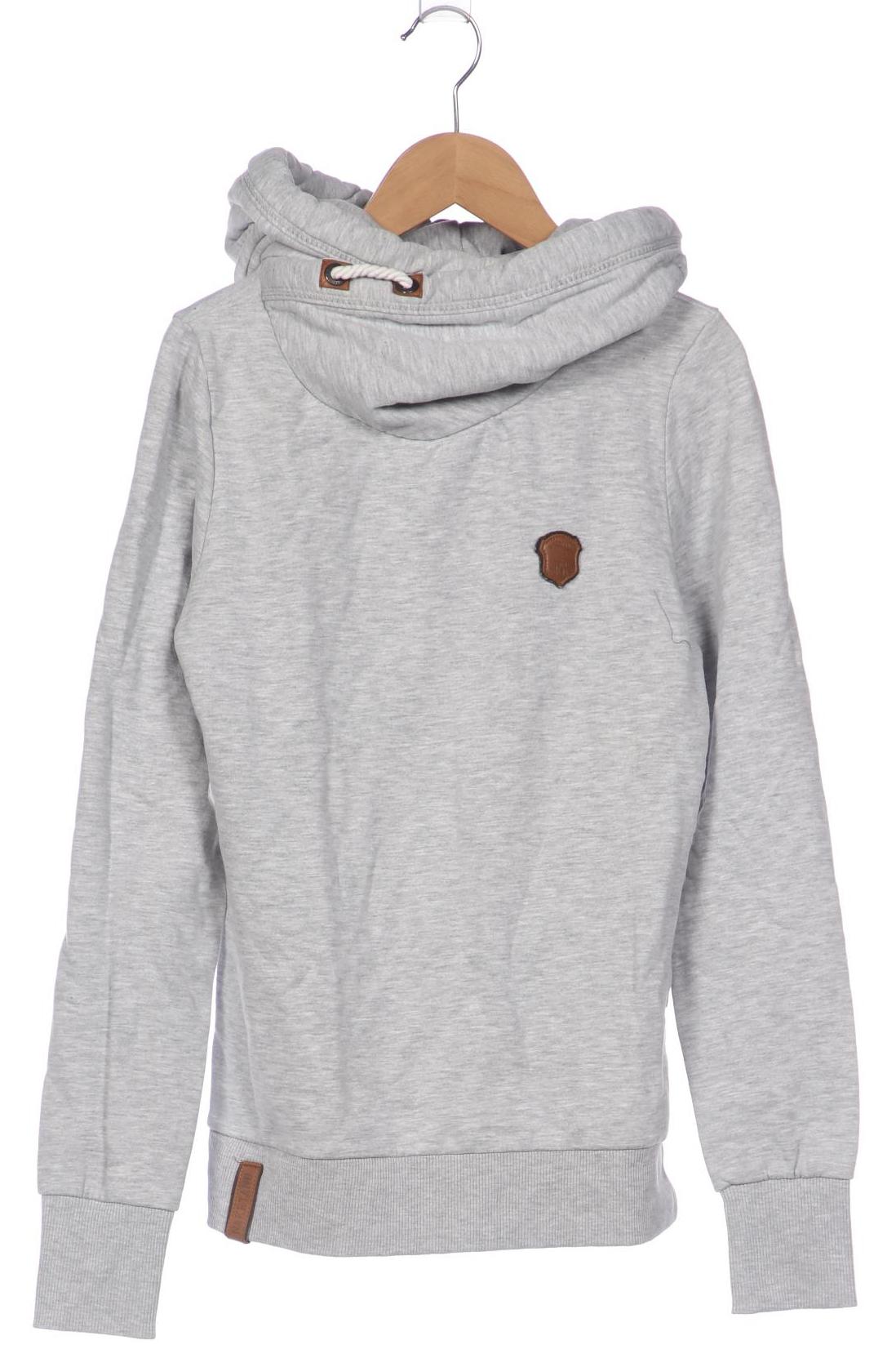 

Naketano Damen Kapuzenpullover, grau, Gr. 38