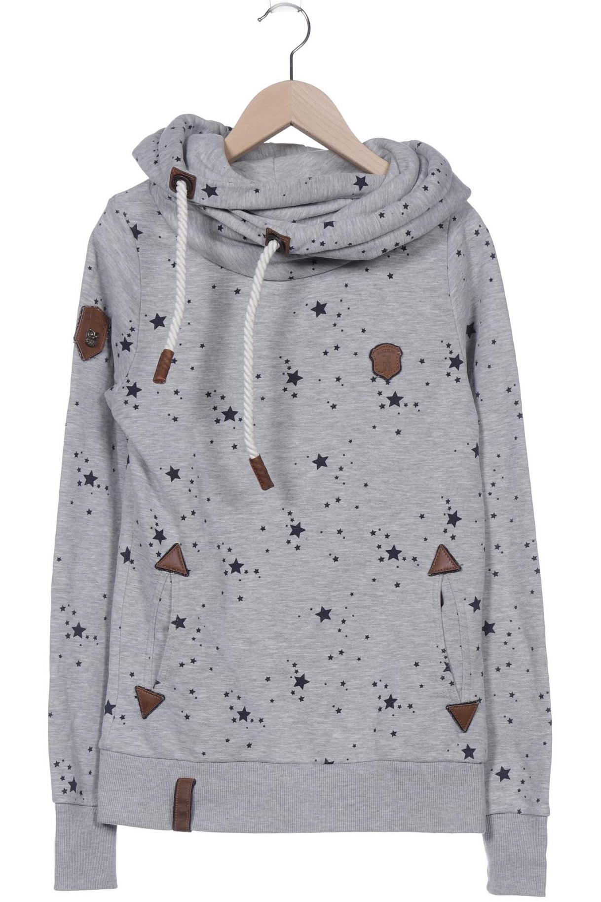 

Naketano Damen Kapuzenpullover, grau, Gr. 36