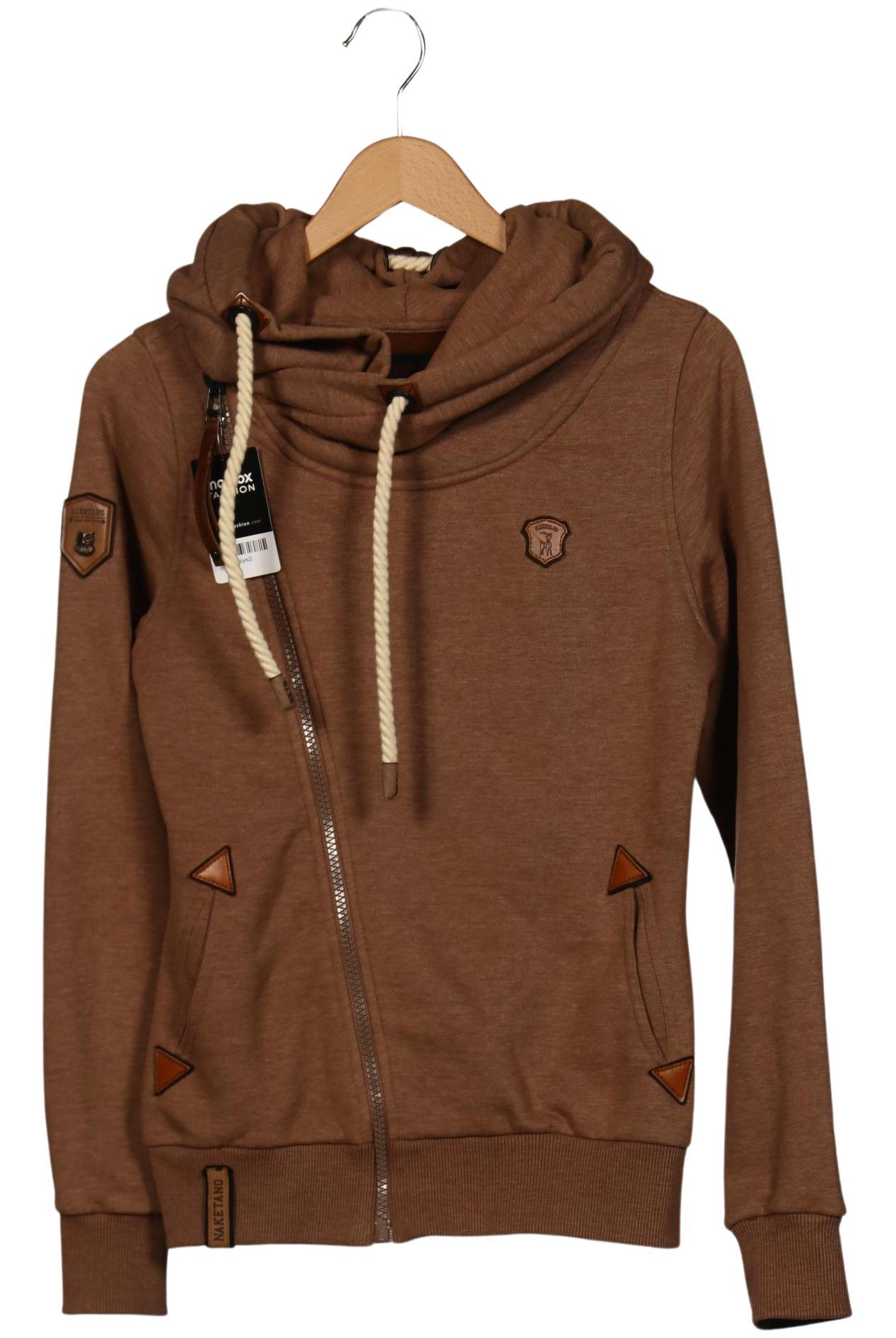 

Naketano Damen Kapuzenpullover, braun, Gr. 36