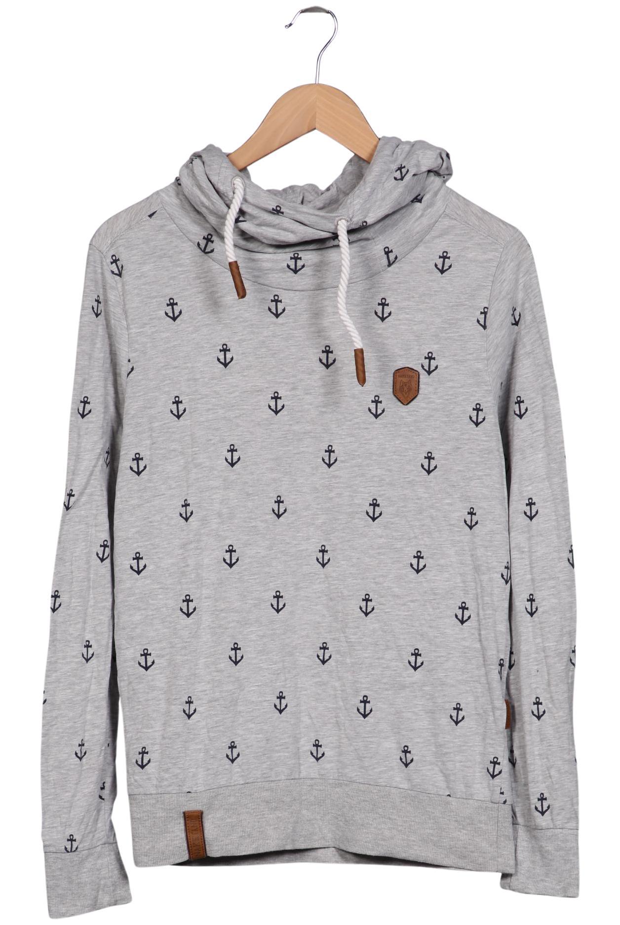 

Naketano Damen Kapuzenpullover, grau, Gr. 36
