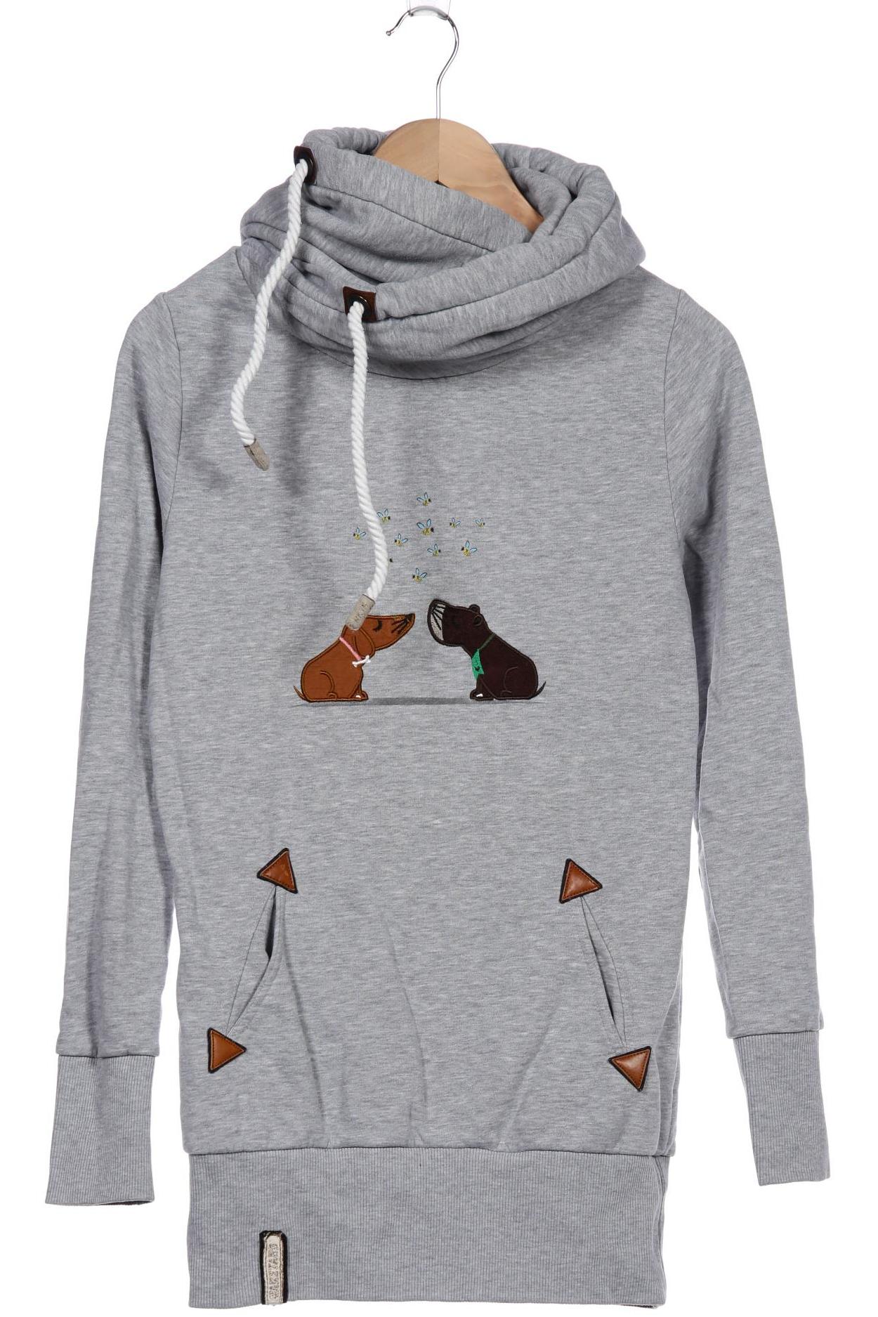 

Naketano Damen Kapuzenpullover, grau