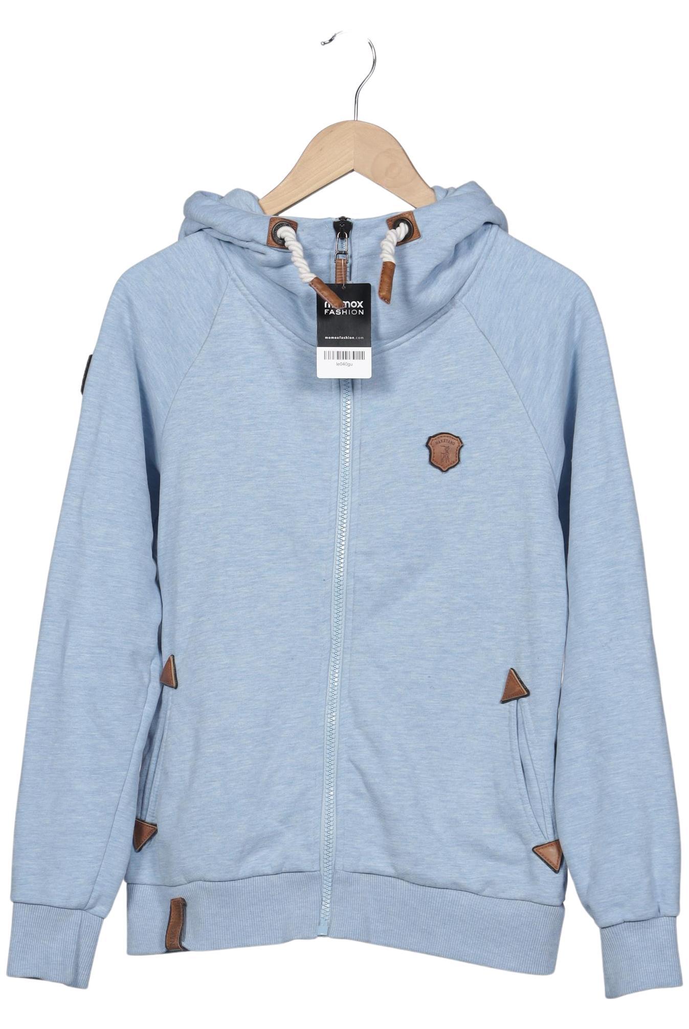 

Naketano Damen Kapuzenpullover, hellblau, Gr. 42