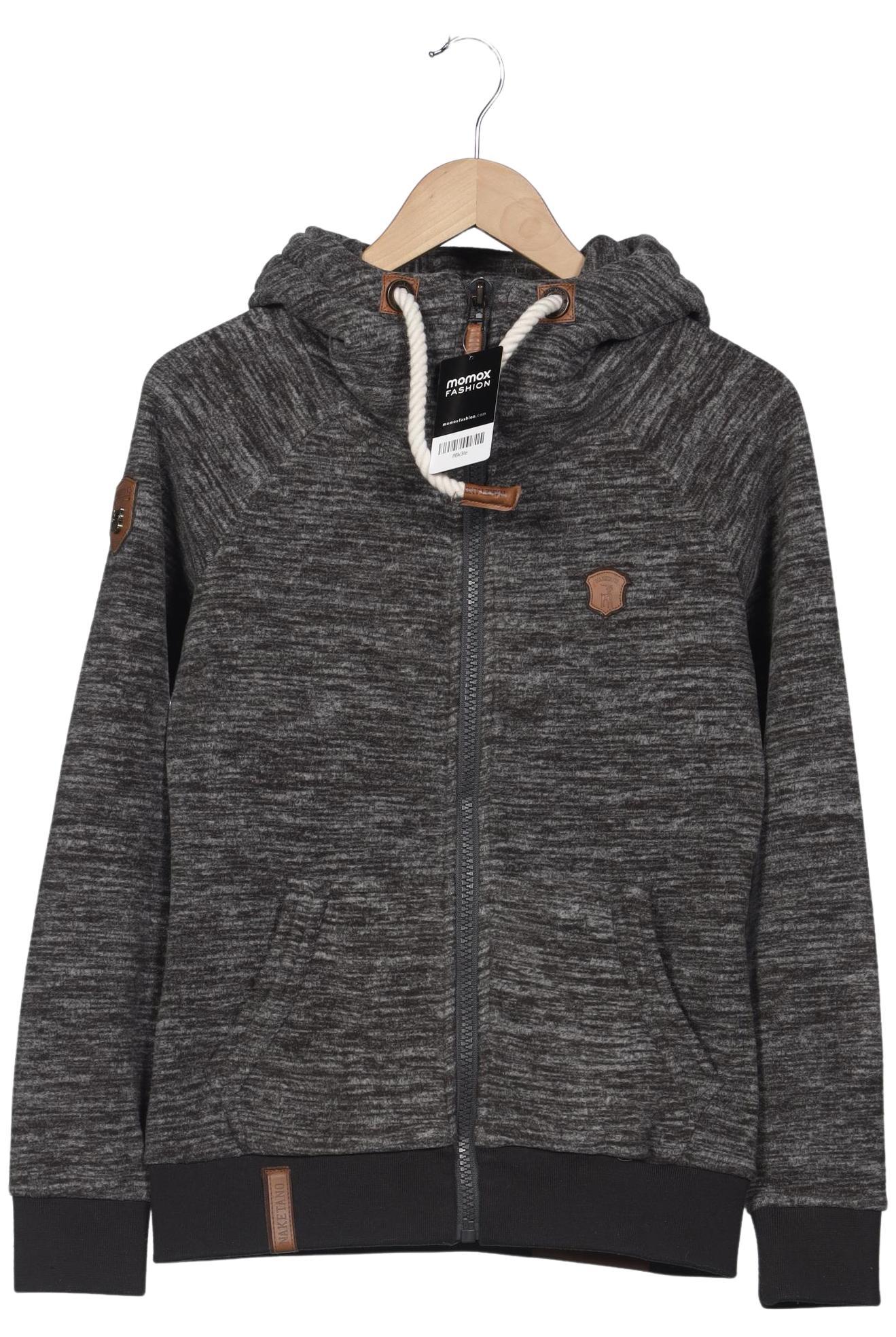 

Naketano Damen Kapuzenpullover, grau, Gr. 36