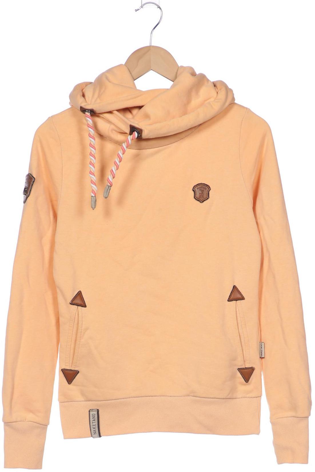 

Naketano Damen Kapuzenpullover, orange, Gr. 36