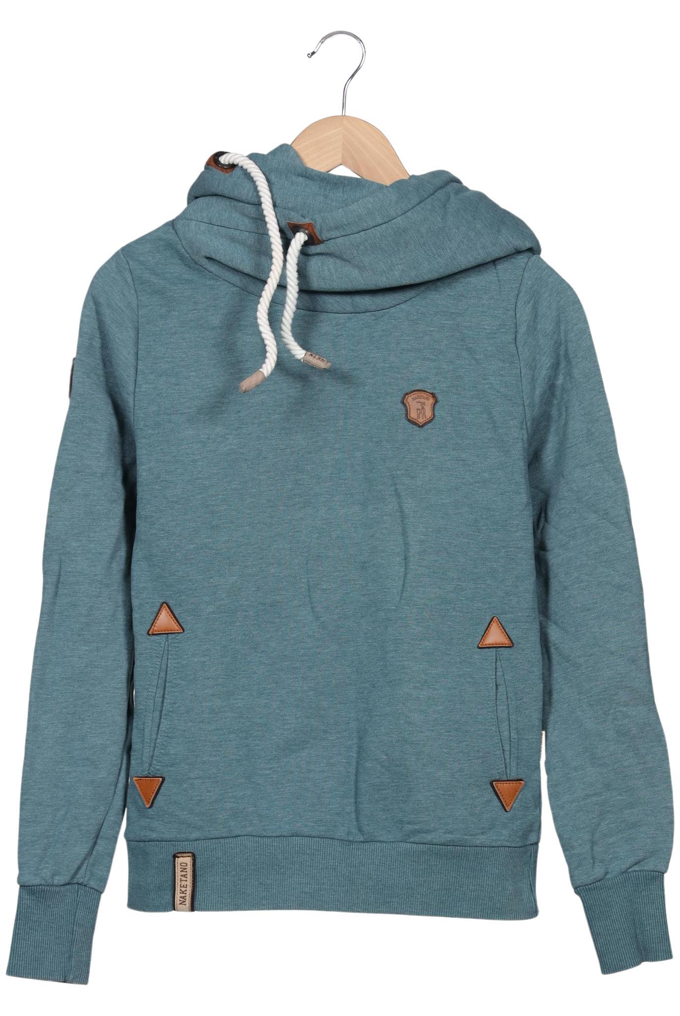 

Naketano Damen Kapuzenpullover, türkis, Gr. 36