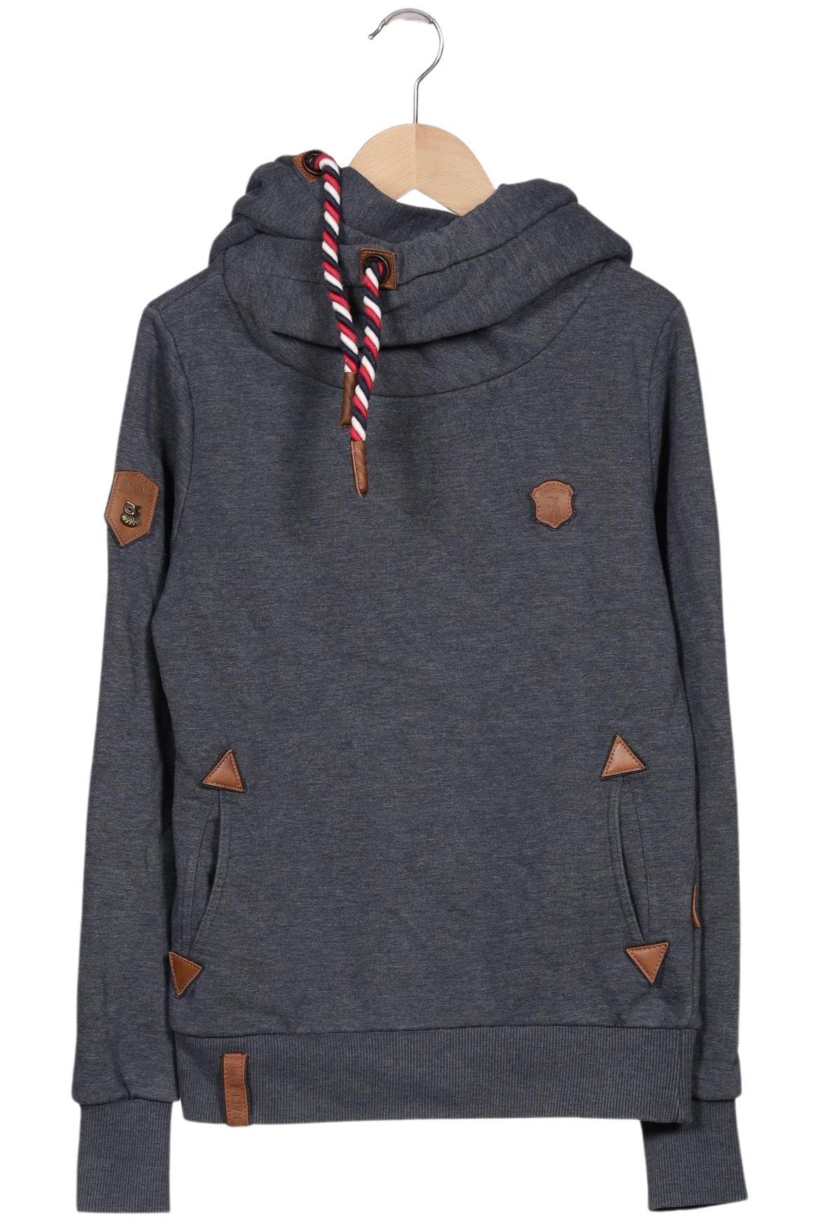 

Naketano Damen Kapuzenpullover, grau, Gr. 36