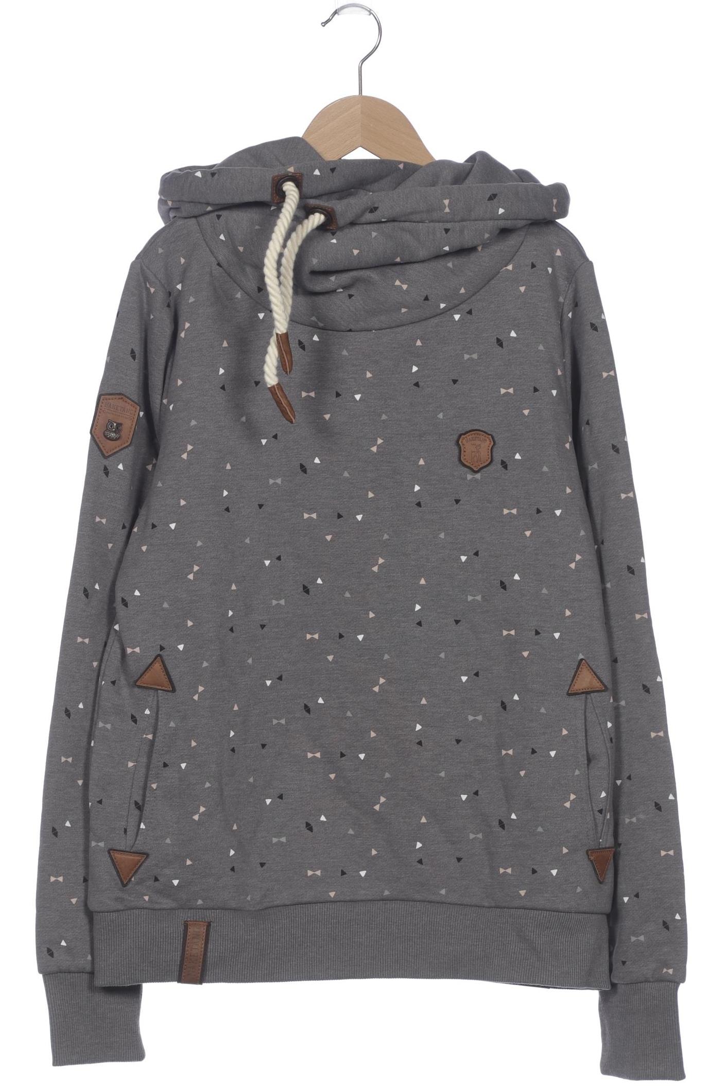 

Naketano Damen Kapuzenpullover, grau, Gr. 44