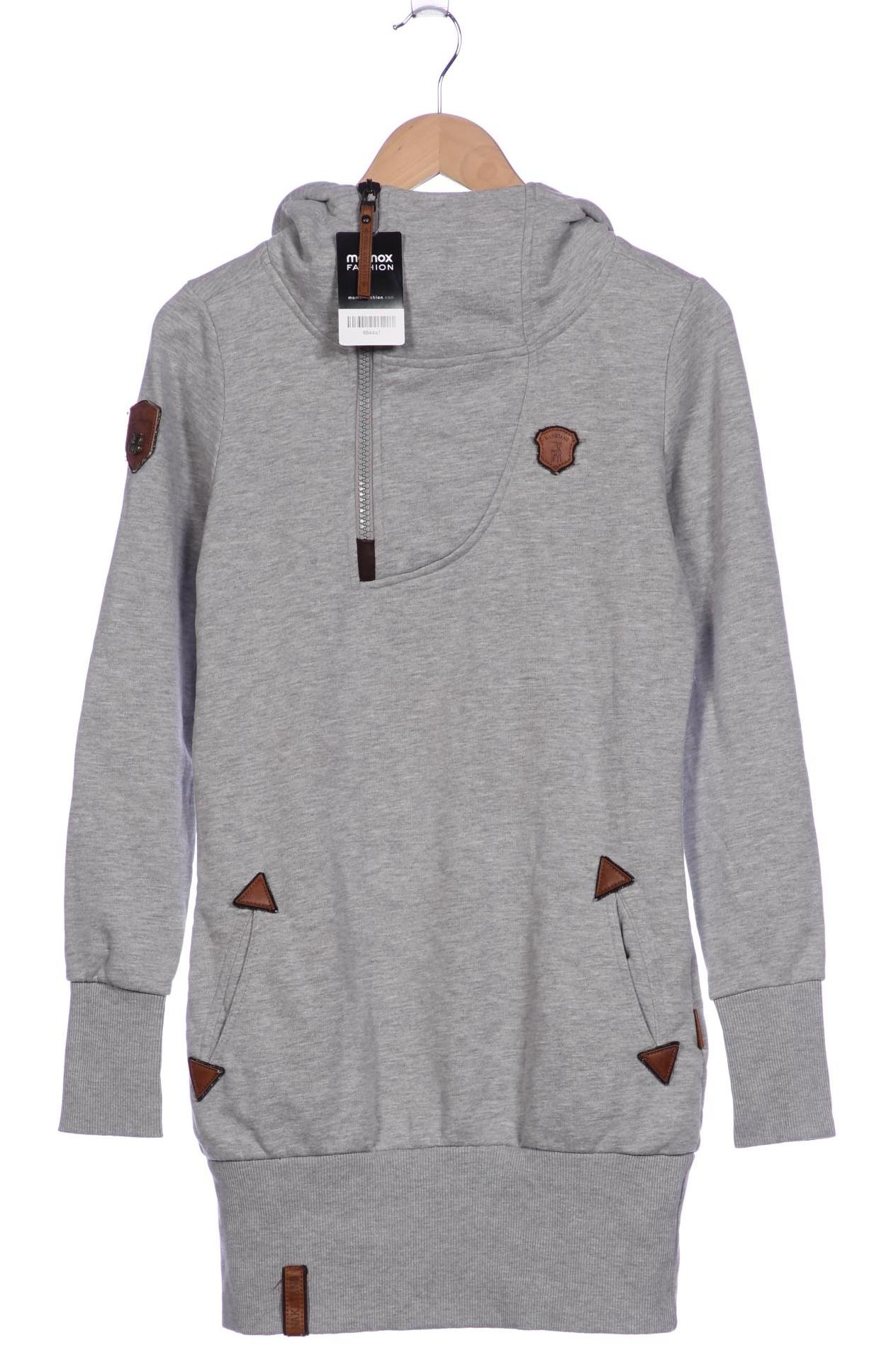 

Naketano Damen Kapuzenpullover, grau, Gr. 38