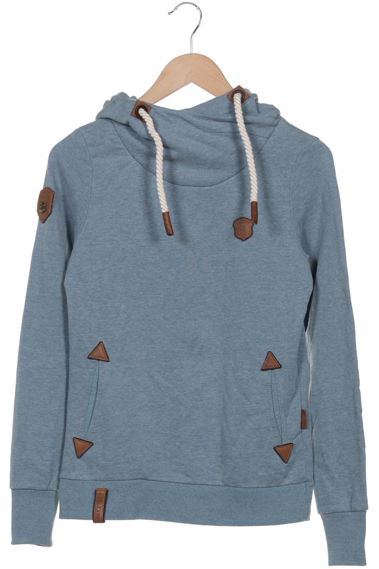 

Naketano Damen Kapuzenpullover, hellblau, Gr. 36