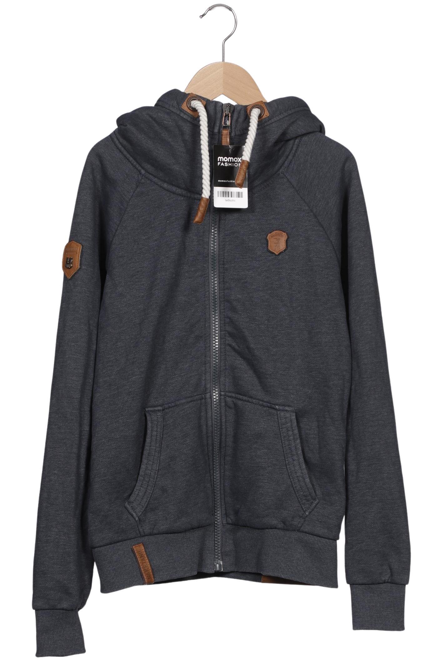 

Naketano Damen Kapuzenpullover, grau, Gr. 38