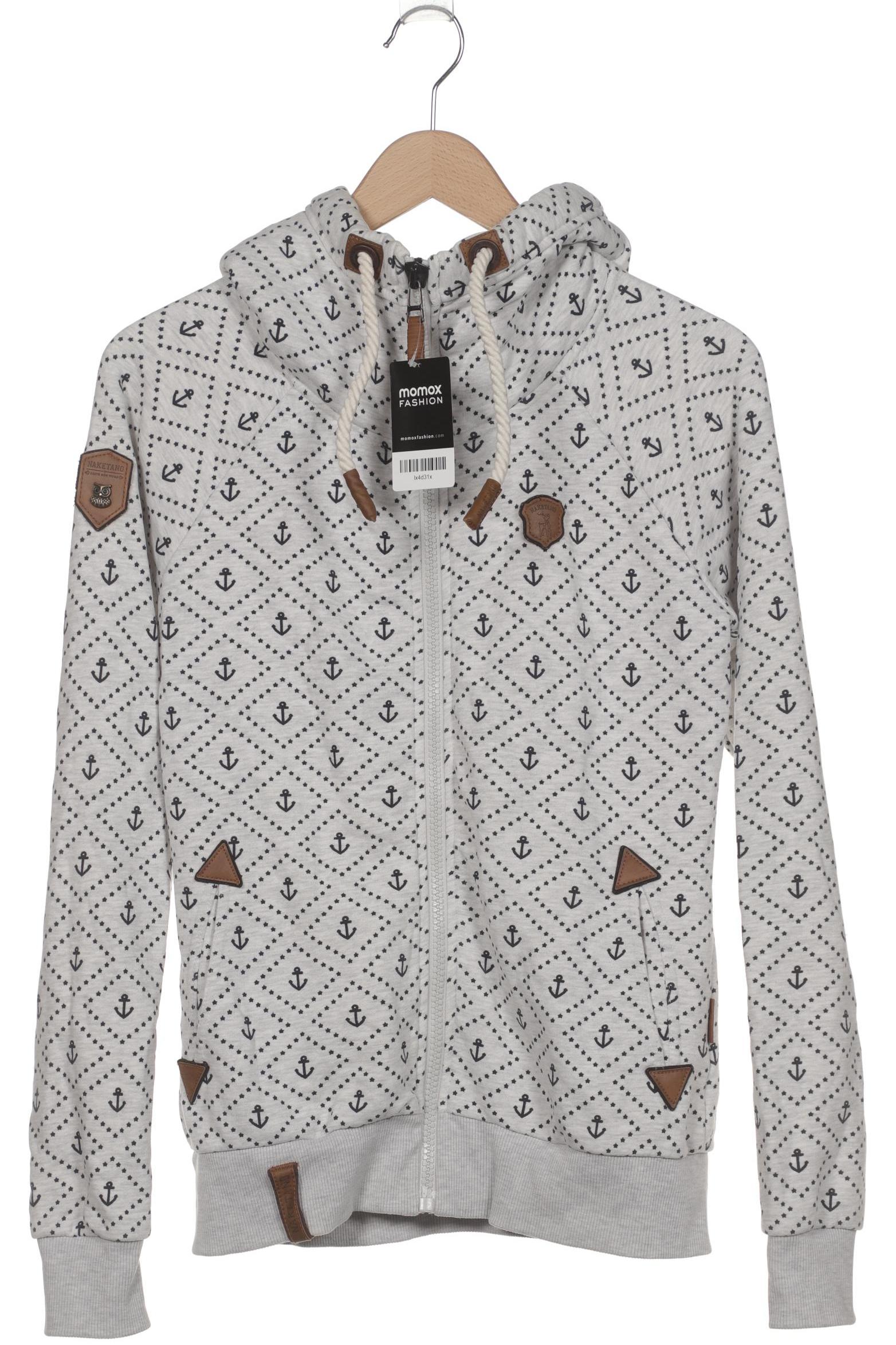 

Naketano Damen Kapuzenpullover, grau, Gr. 38
