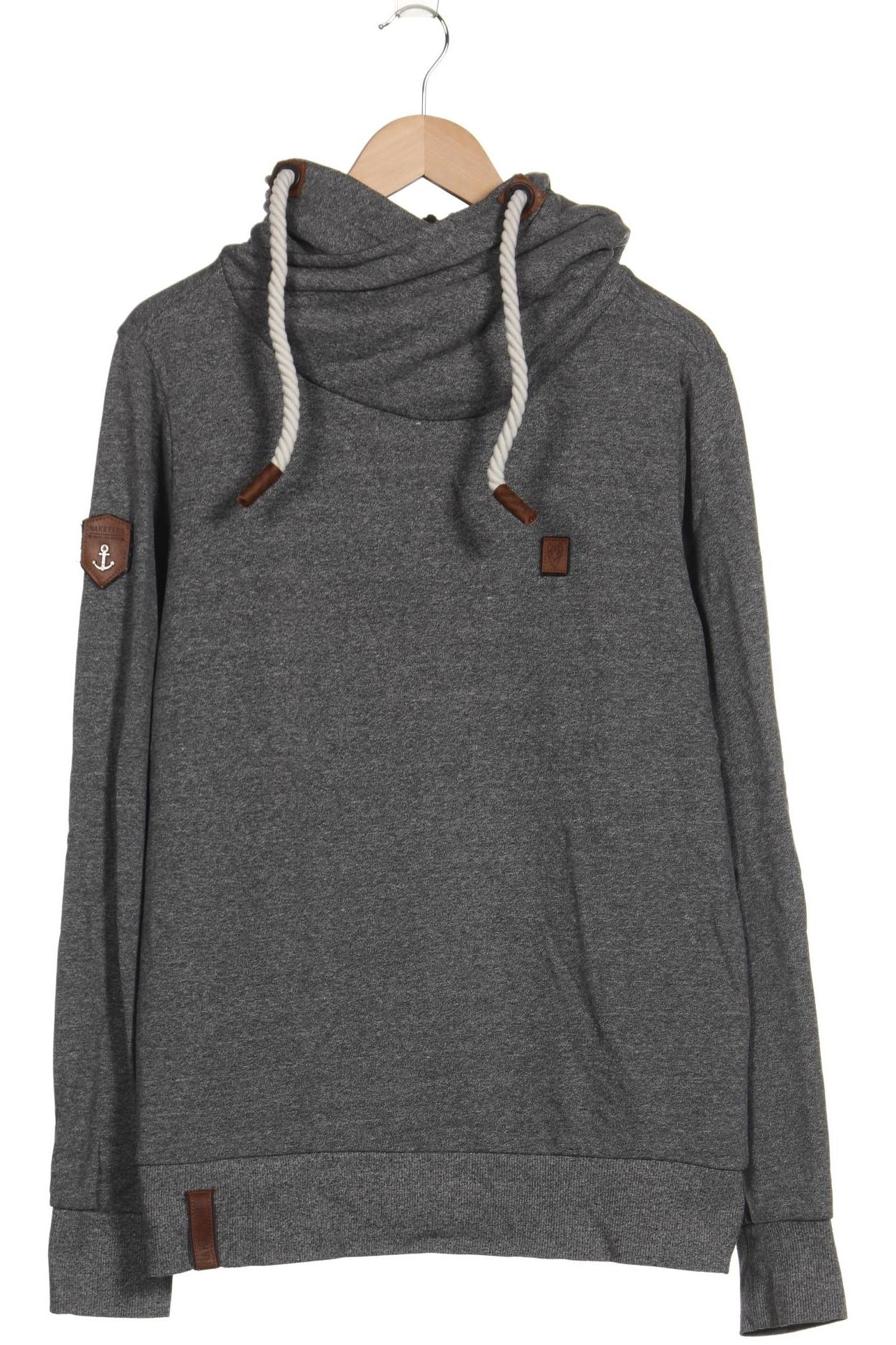 

Naketano Damen Kapuzenpullover, grau, Gr. 44
