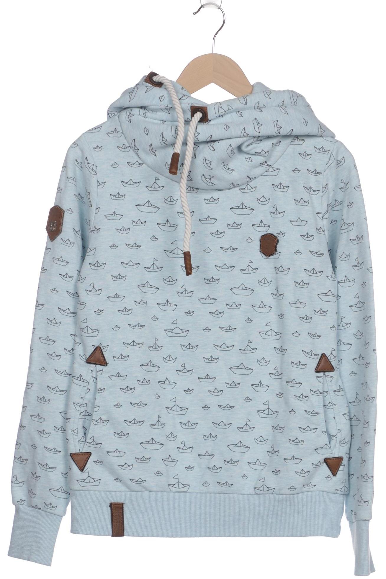 

Naketano Damen Kapuzenpullover, hellblau, Gr. 42