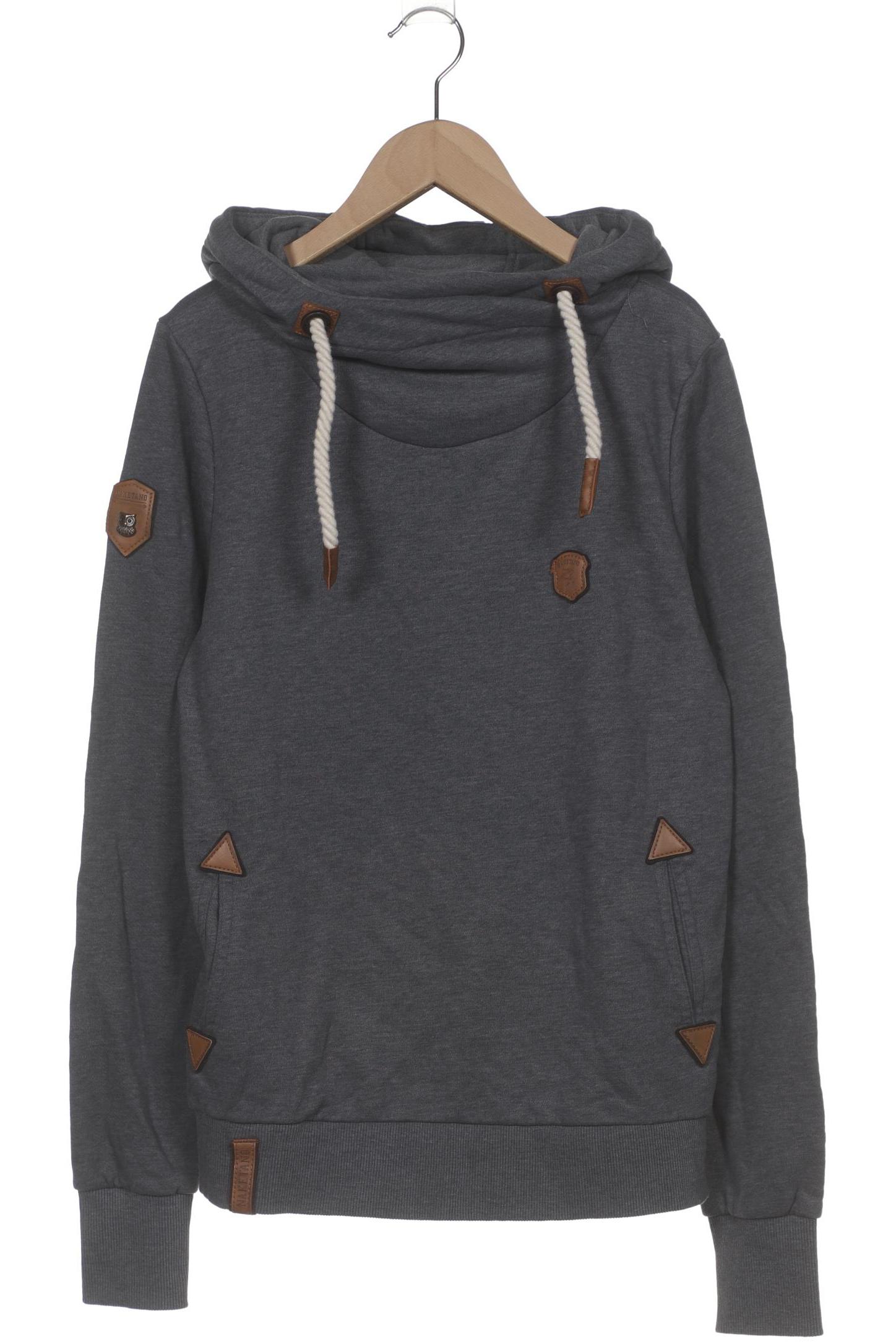 

Naketano Damen Kapuzenpullover, grau, Gr. 42