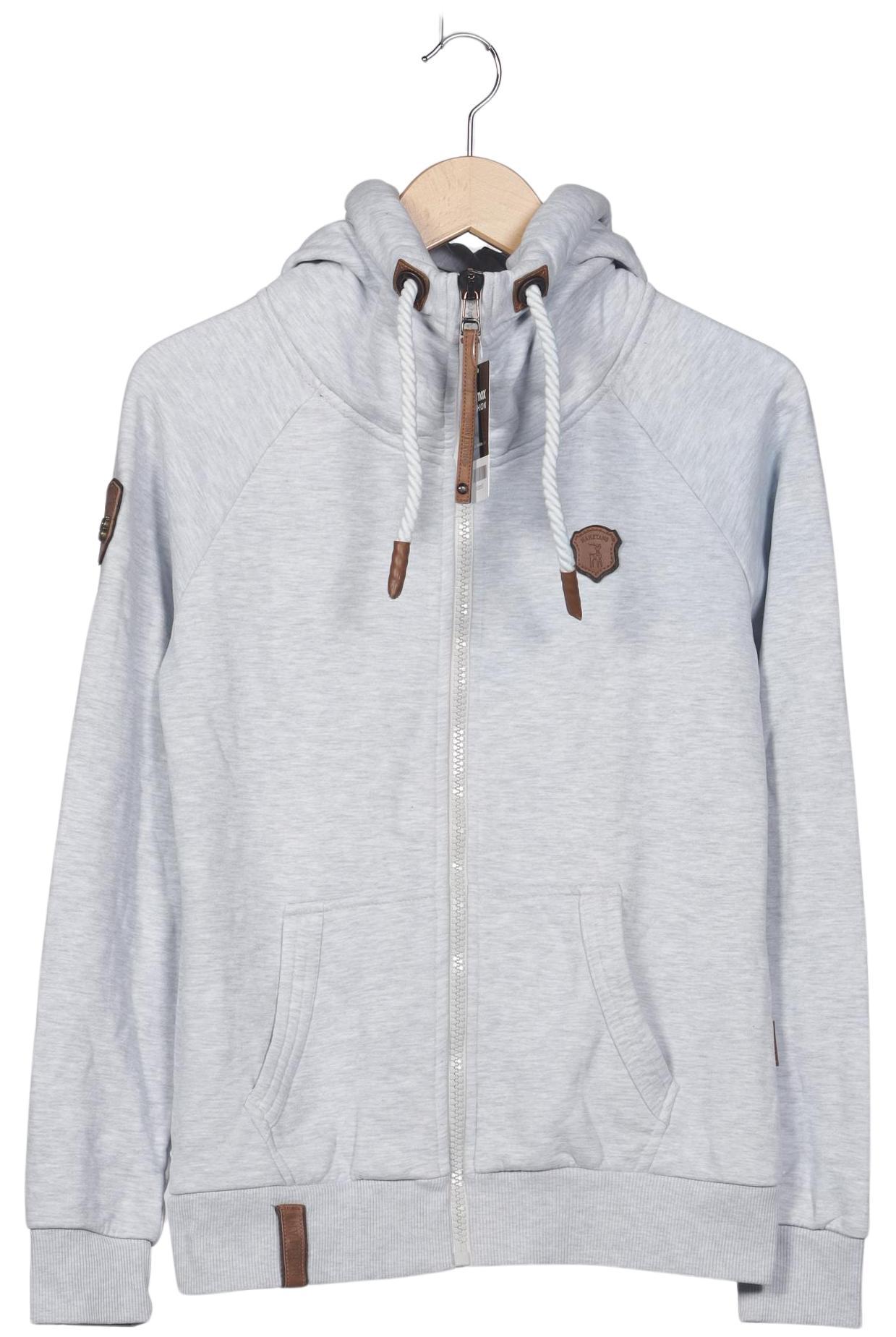 

Naketano Damen Kapuzenpullover, grau, Gr. 38