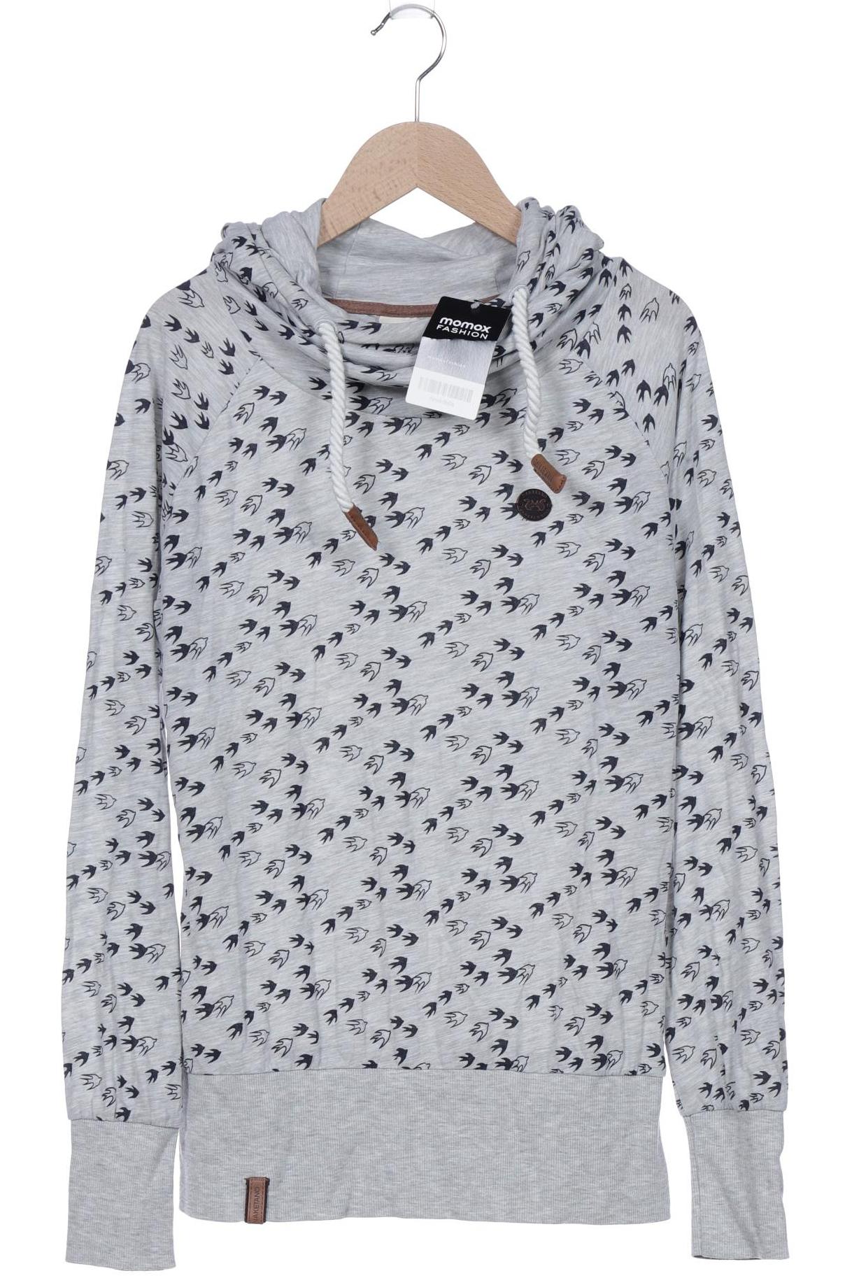 

Naketano Damen Kapuzenpullover, grau, Gr. 38