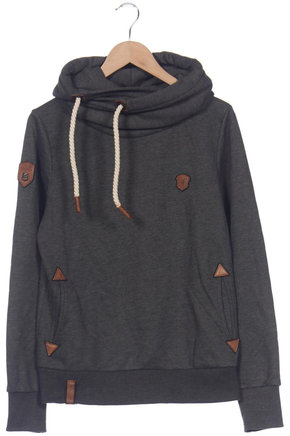 

Naketano Damen Kapuzenpullover, grau, Gr. 42