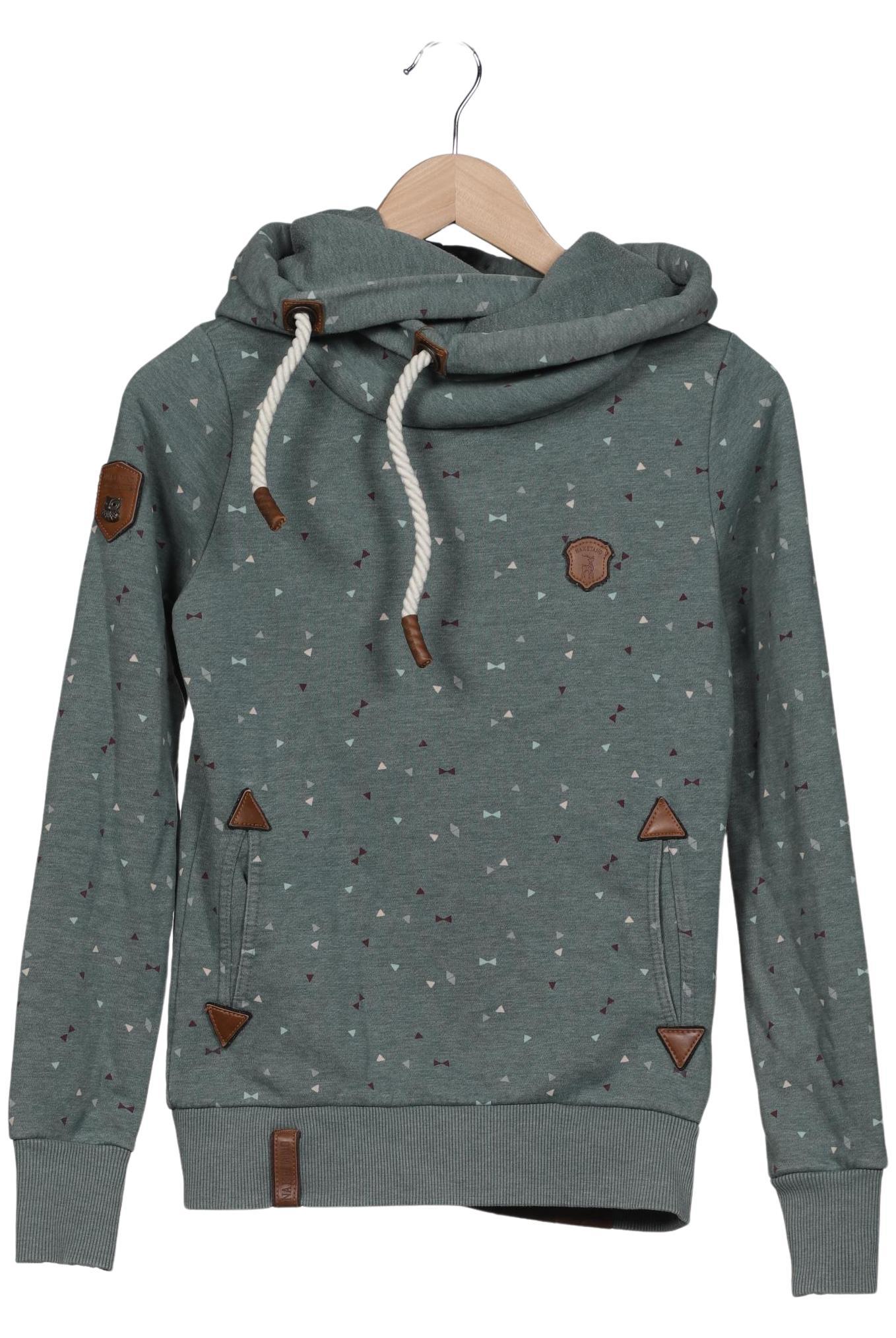 

Naketano Damen Kapuzenpullover, grün, Gr. 34