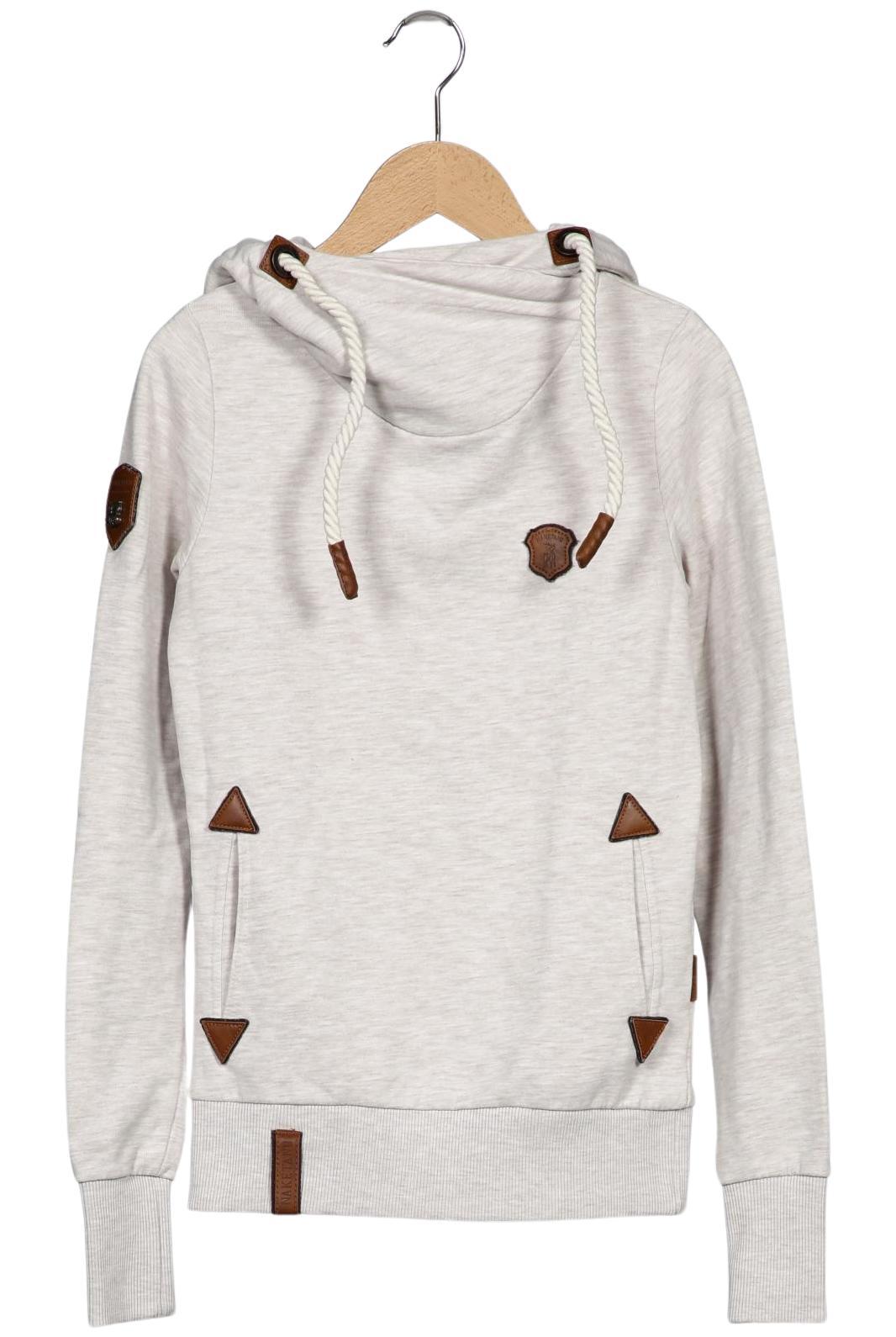 

Naketano Damen Kapuzenpullover, cremeweiß, Gr. 34