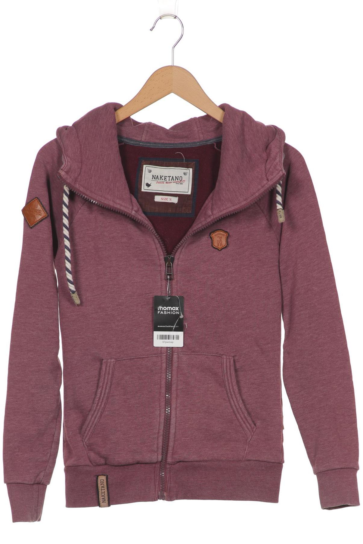 

Naketano Damen Kapuzenpullover, bordeaux