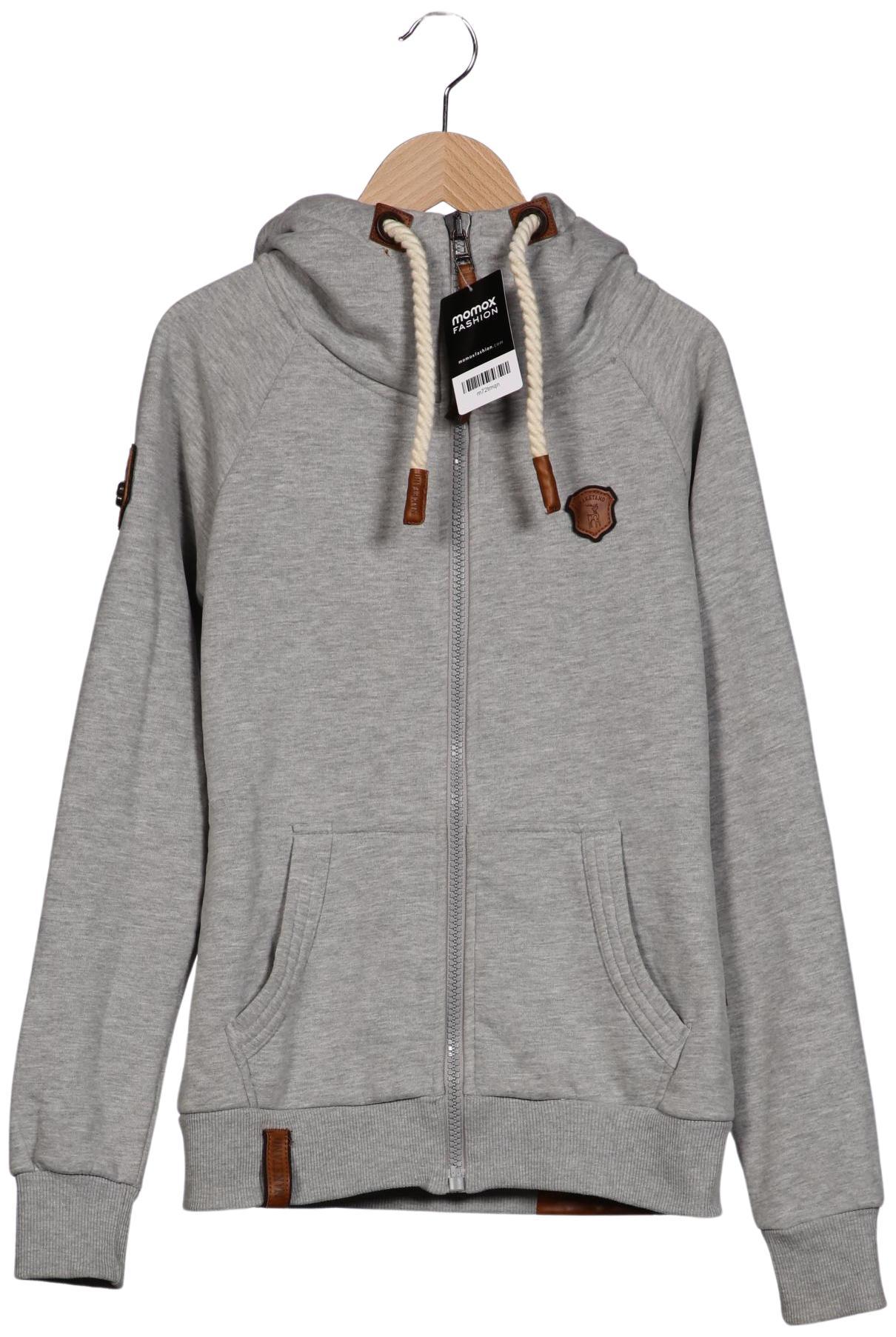 

Naketano Damen Kapuzenpullover, grau, Gr. 36