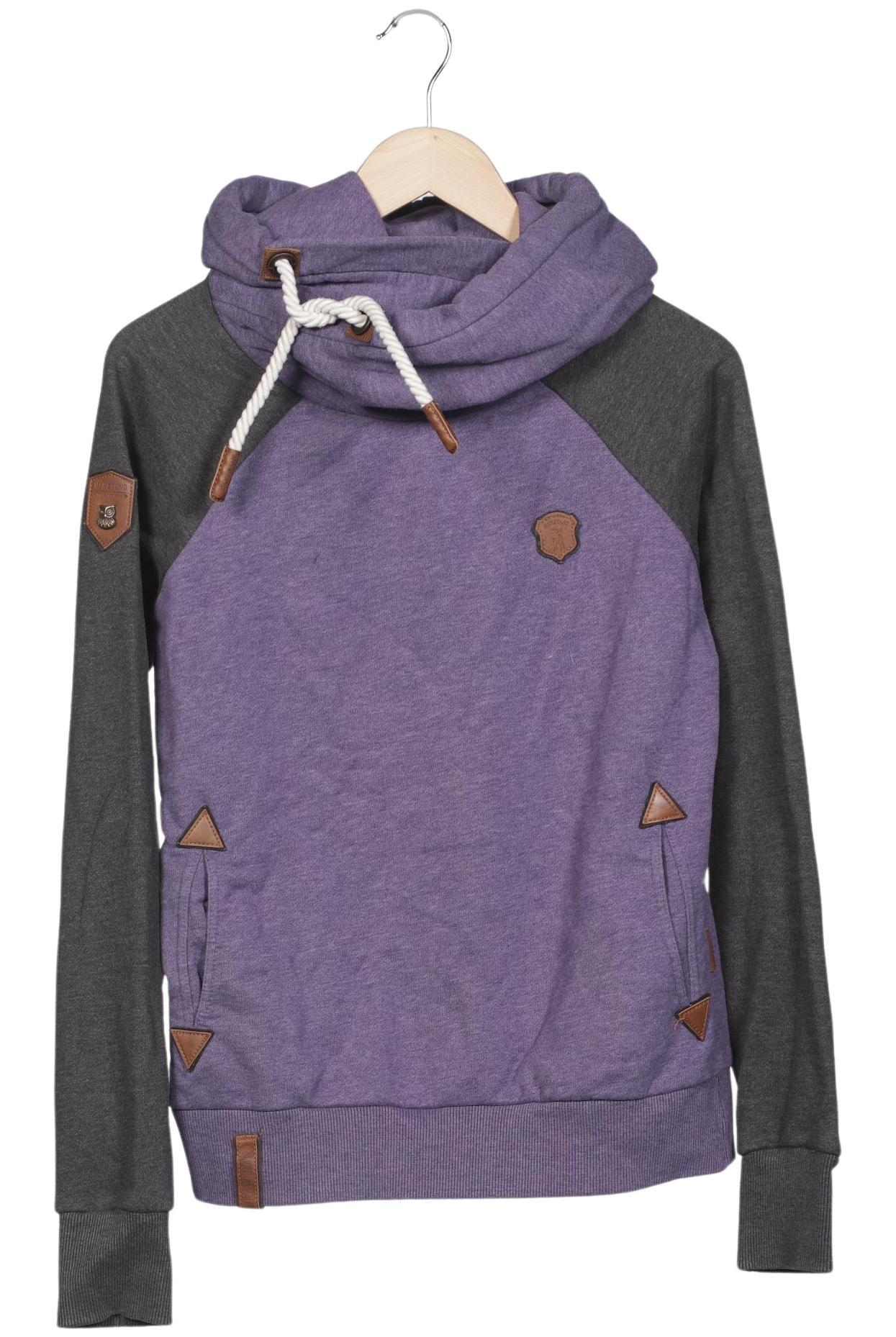 

Naketano Damen Kapuzenpullover, flieder, Gr. 42