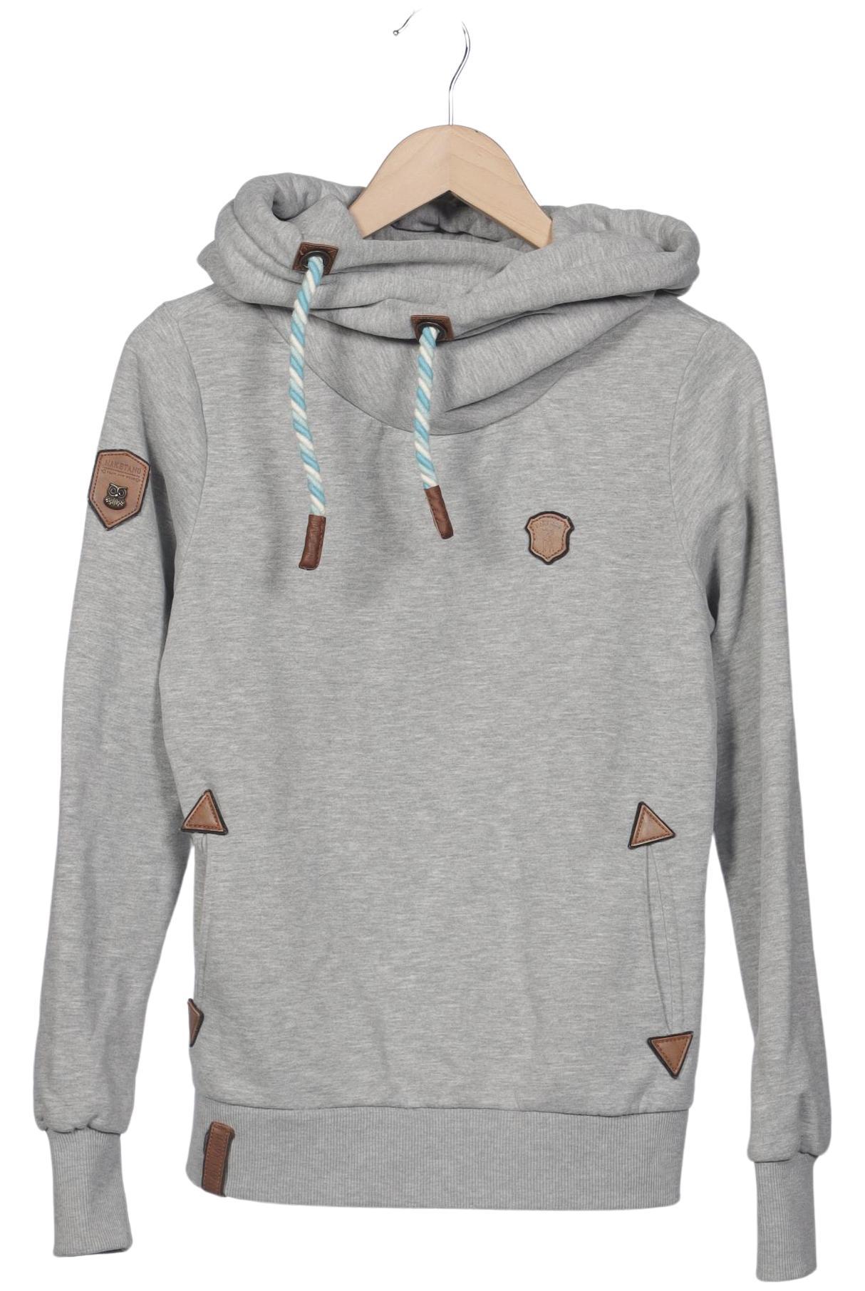 

Naketano Damen Kapuzenpullover, grau, Gr. 38
