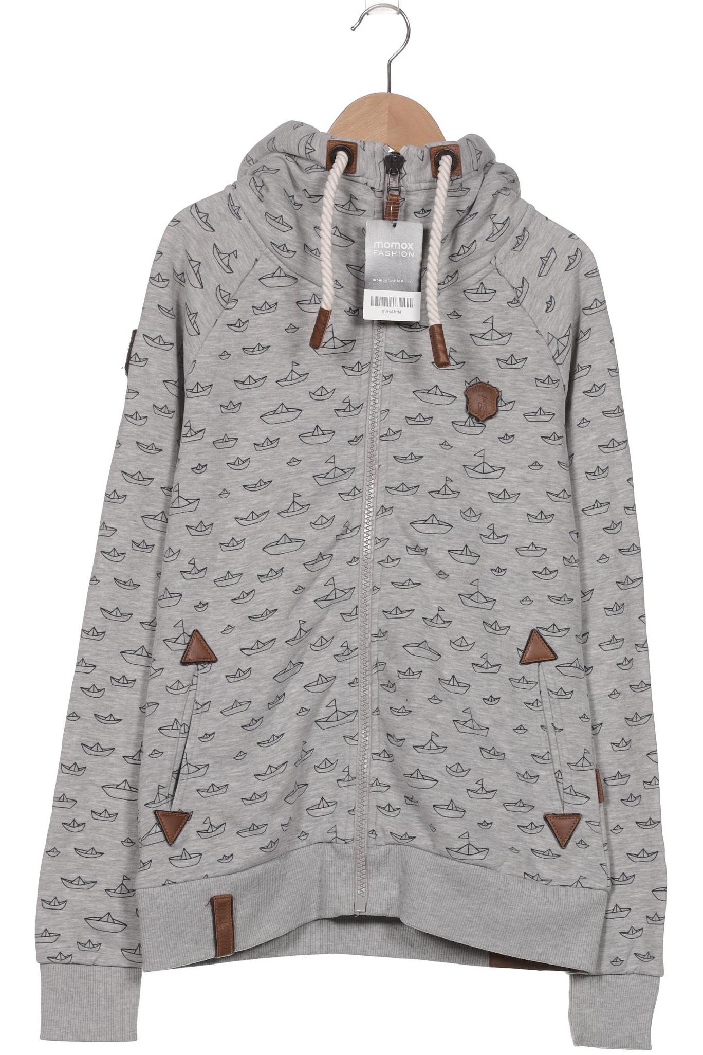 

Naketano Damen Kapuzenpullover, grau, Gr. 42