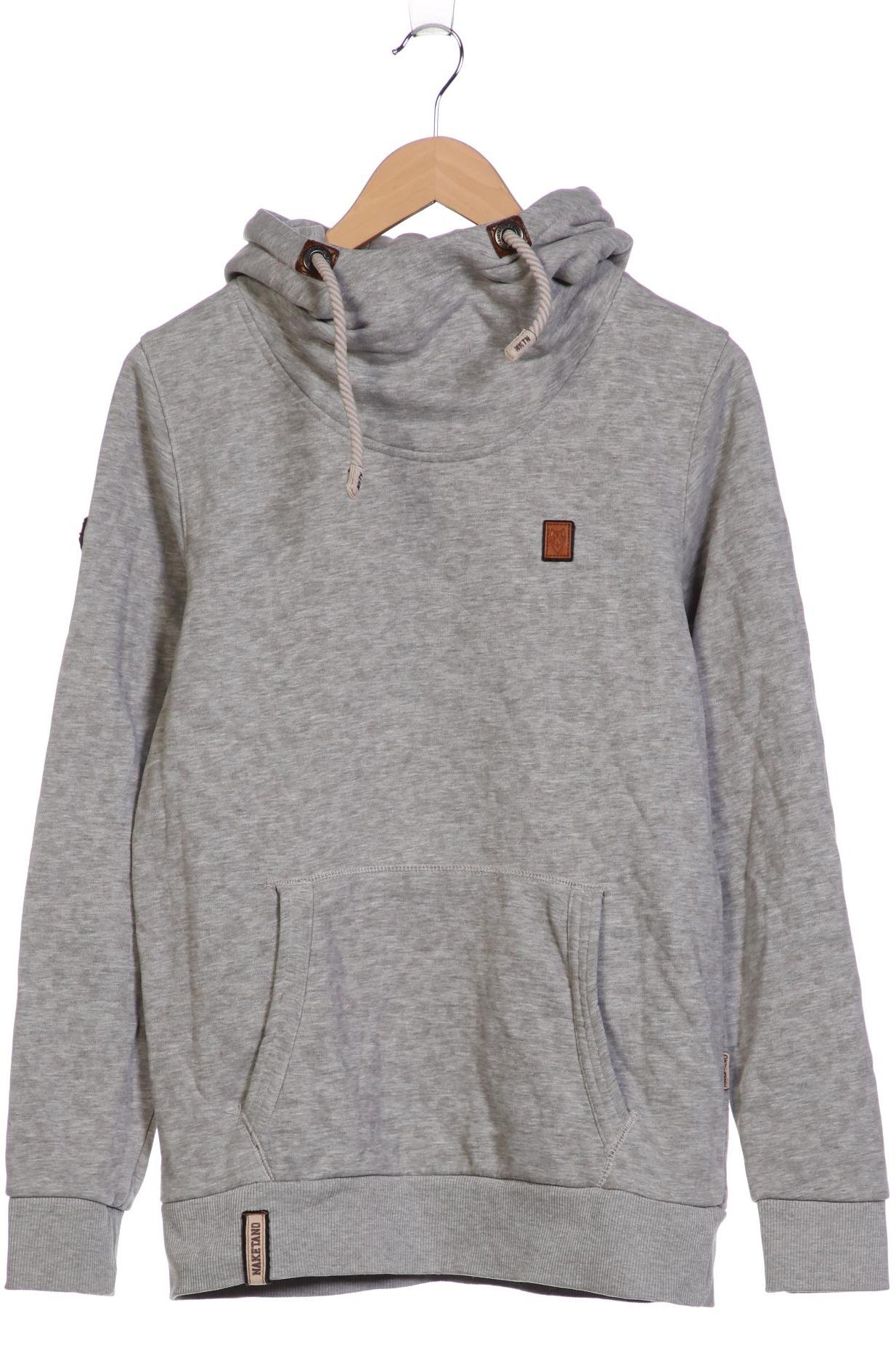 

Naketano Damen Kapuzenpullover, grau, Gr. 38