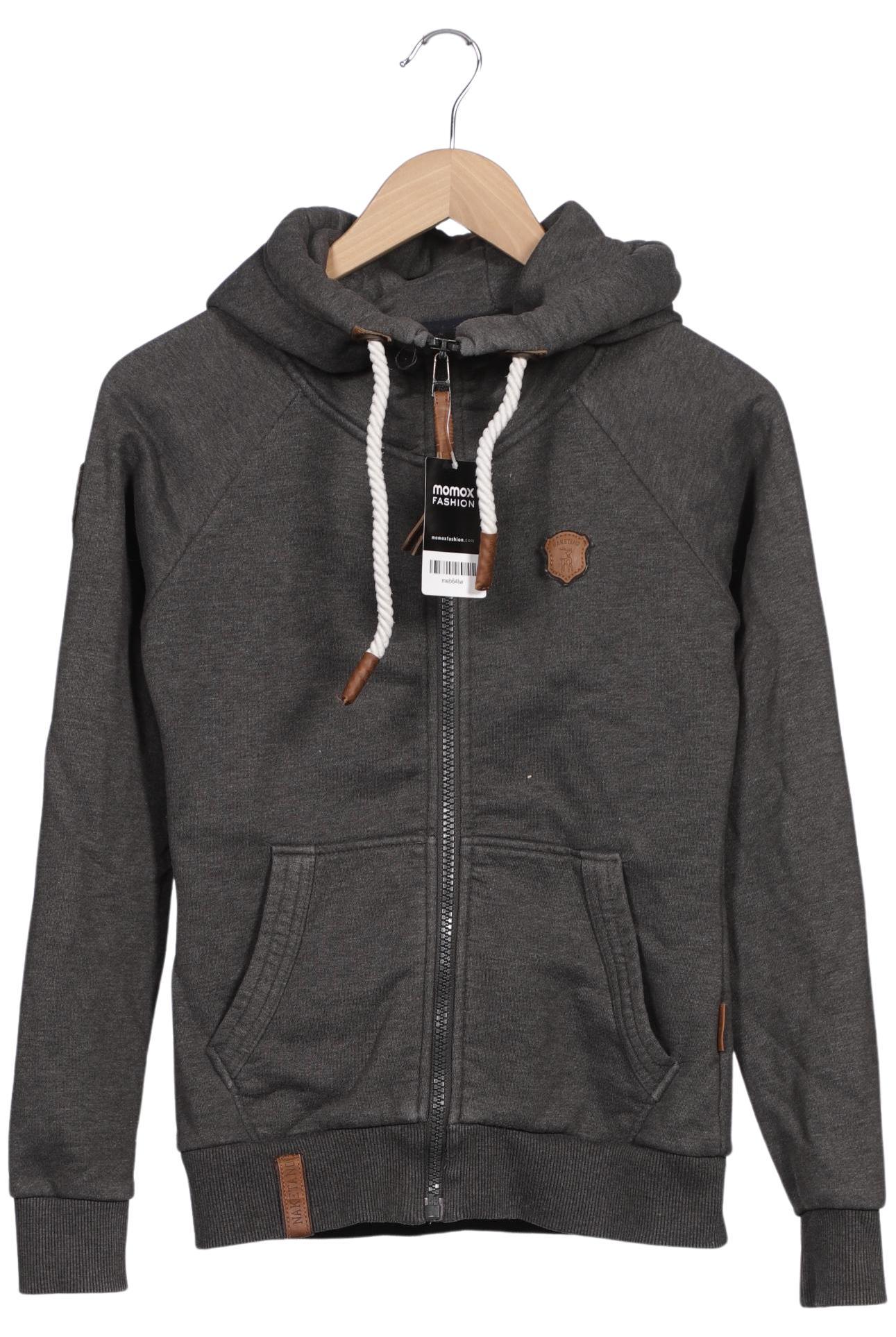 

Naketano Damen Kapuzenpullover, grau, Gr. 34
