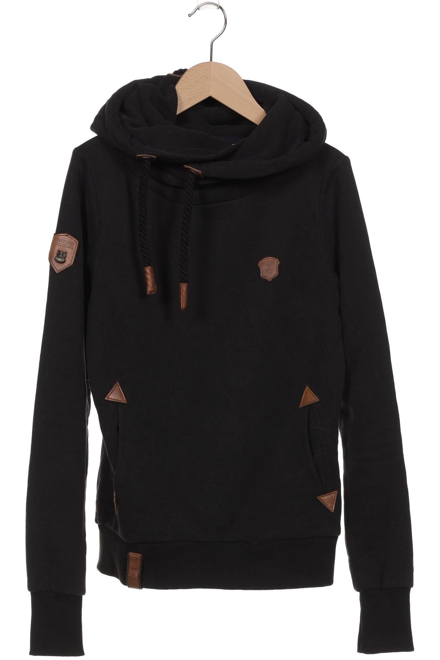 

Naketano Damen Kapuzenpullover, schwarz, Gr. 36