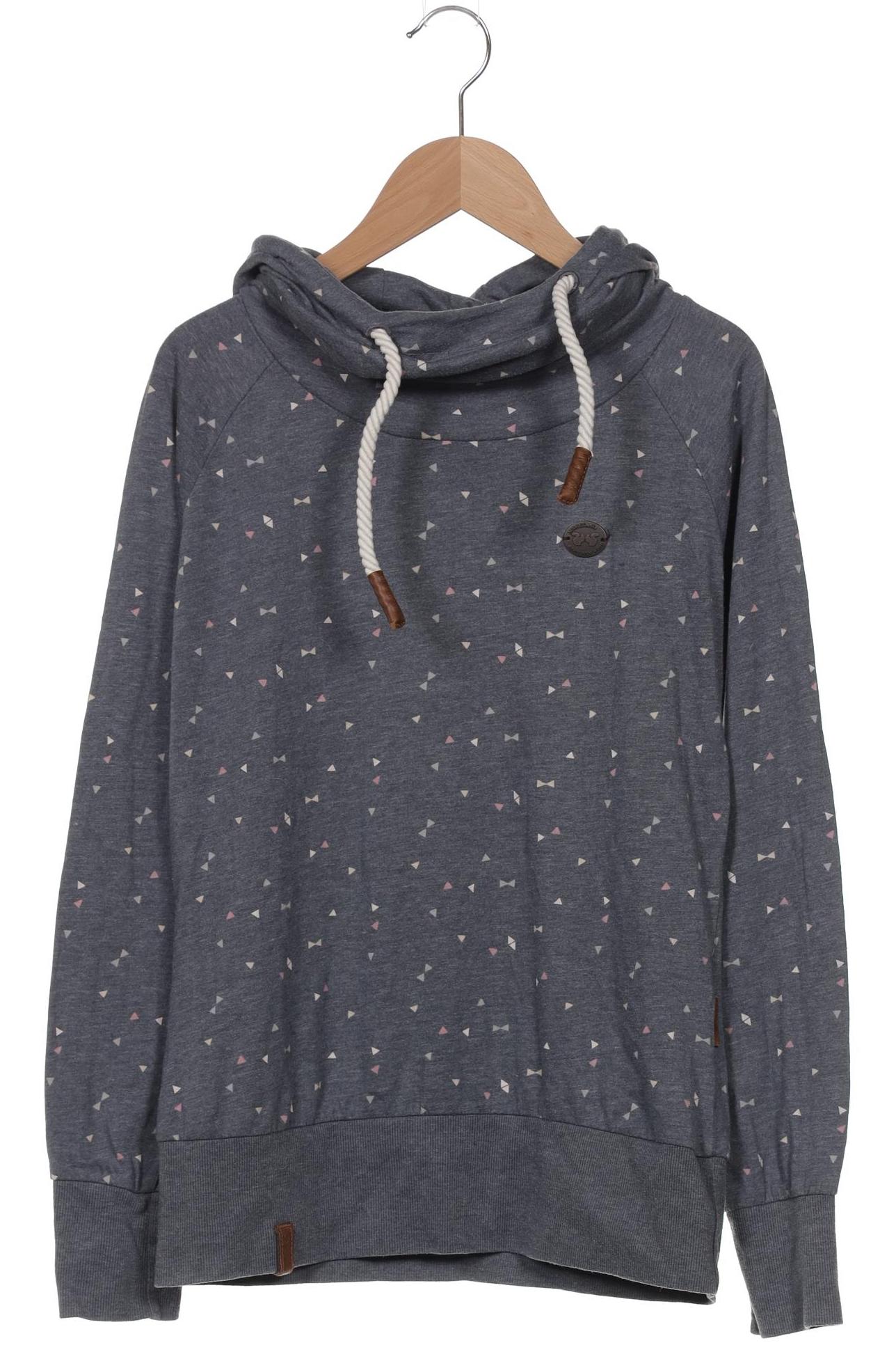 

Naketano Damen Kapuzenpullover, grau, Gr. 38