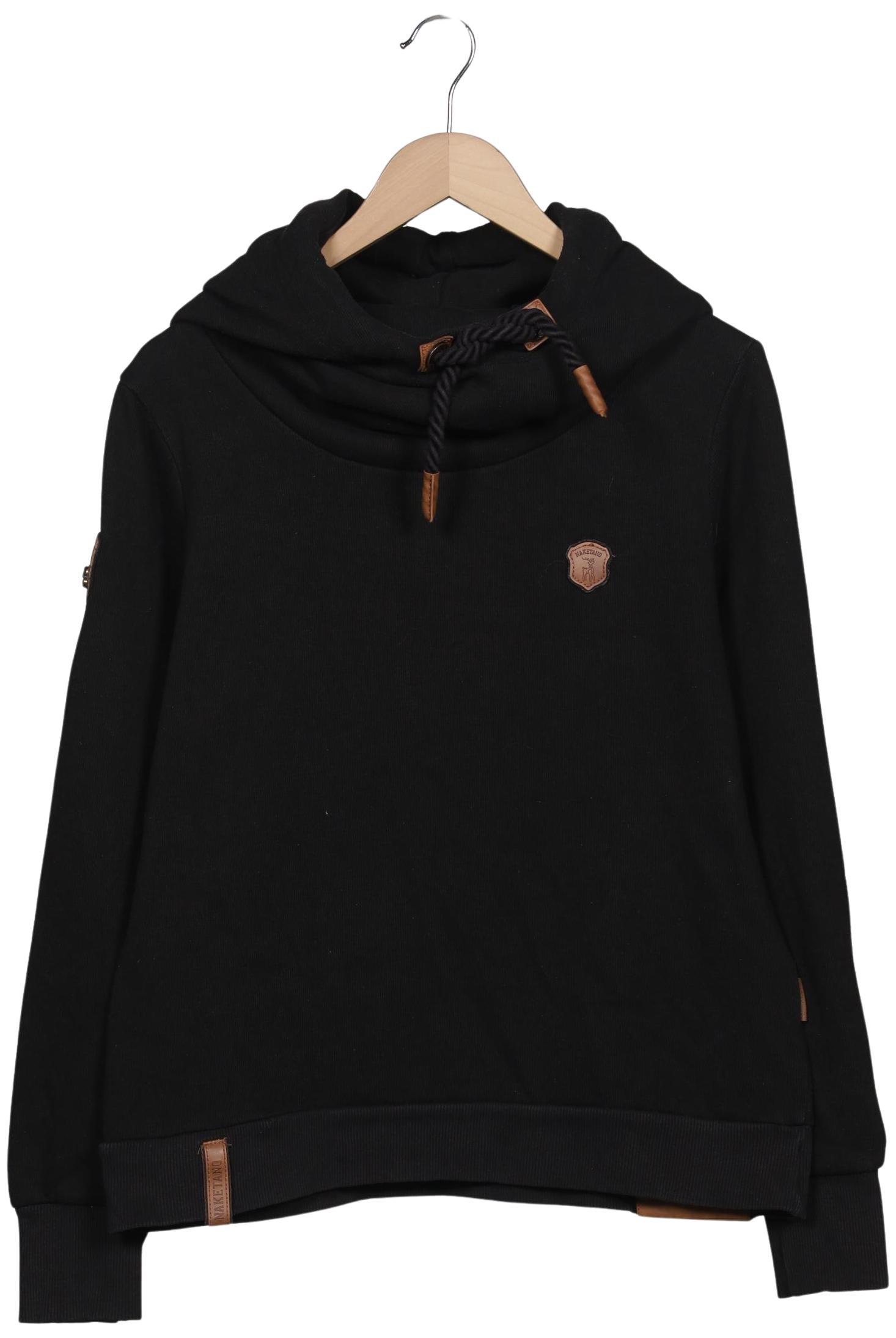 

Naketano Damen Kapuzenpullover, schwarz, Gr. 44