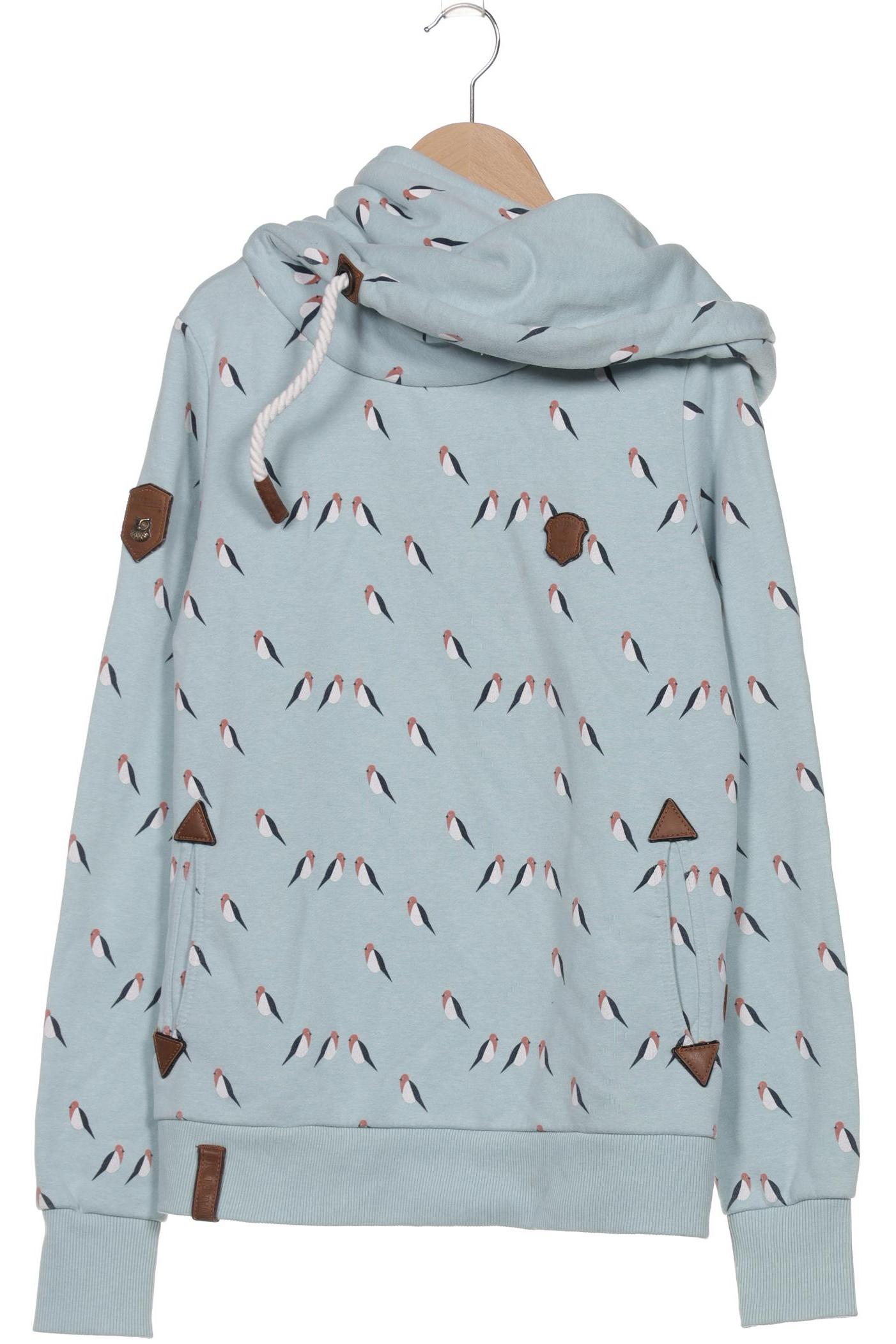 

Naketano Damen Kapuzenpullover, hellblau, Gr. 42