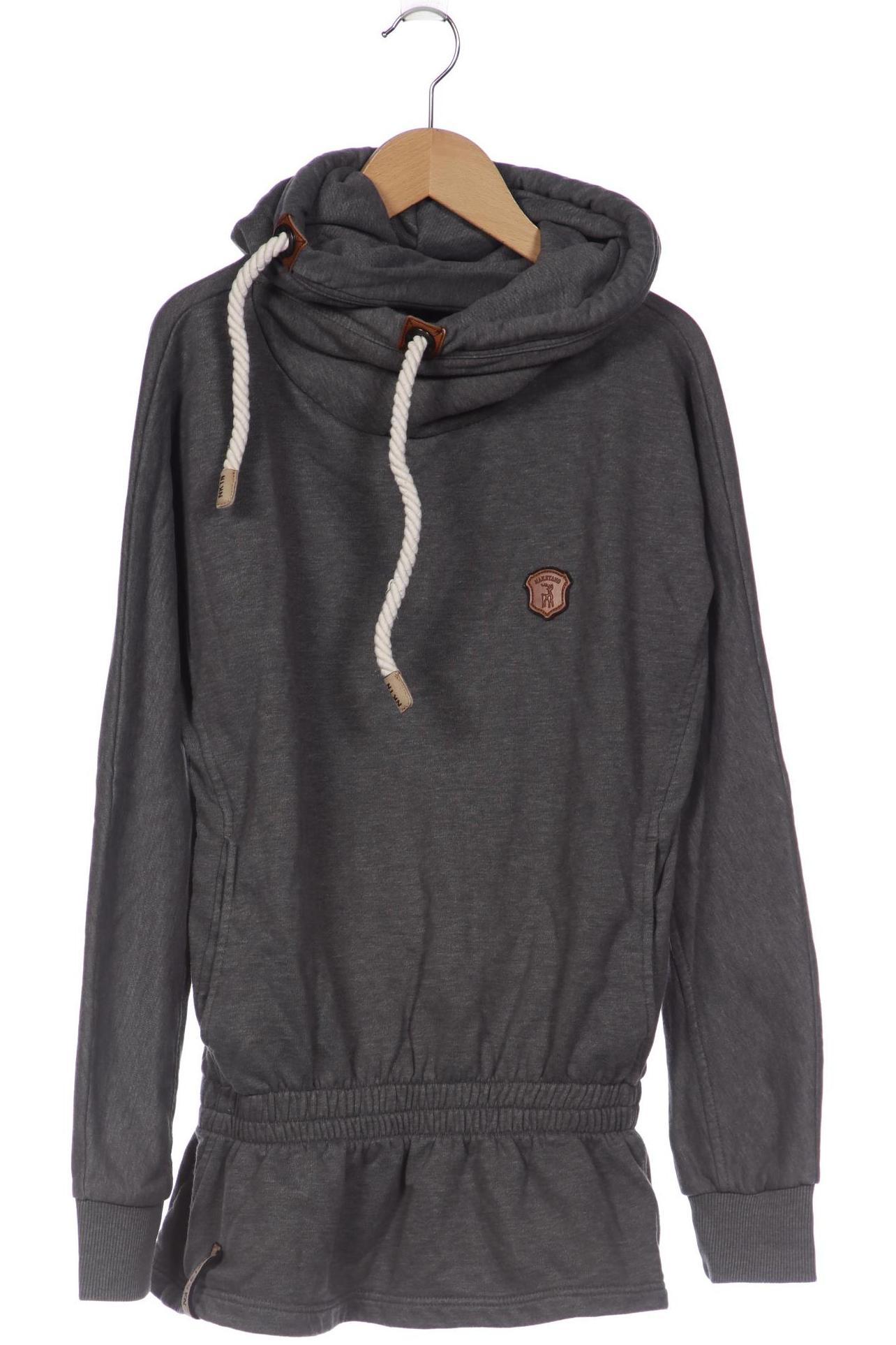 

Naketano Damen Kapuzenpullover, grau, Gr. 38