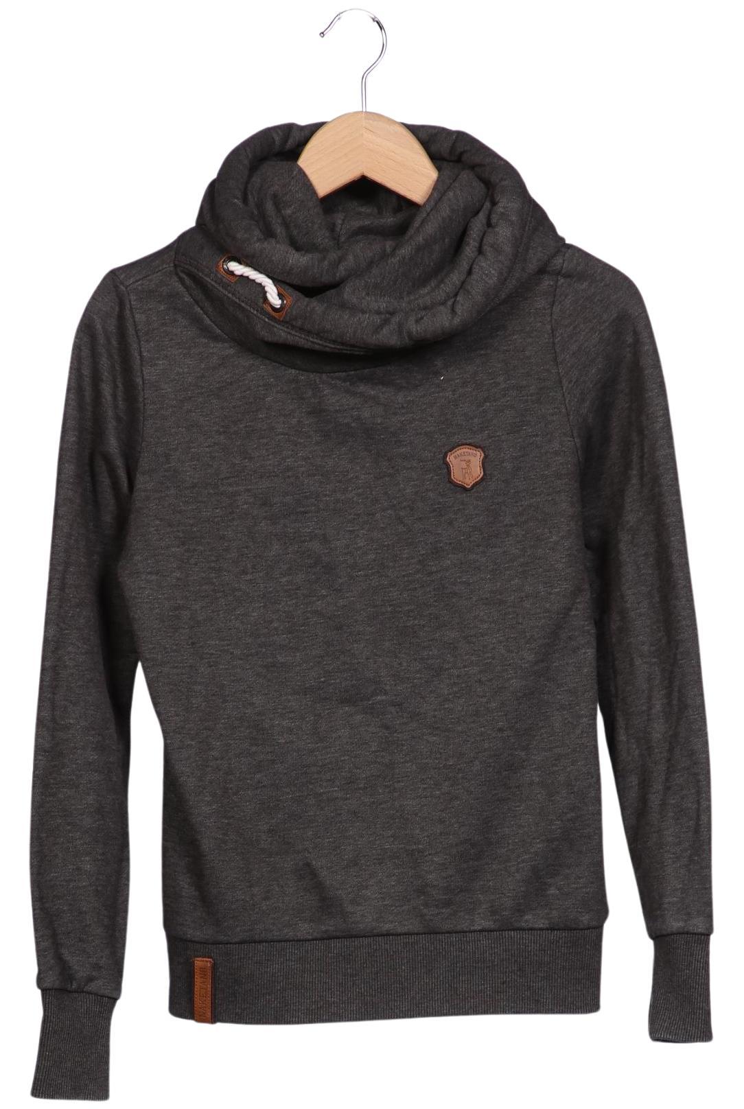 

Naketano Damen Kapuzenpullover, grau, Gr. 36