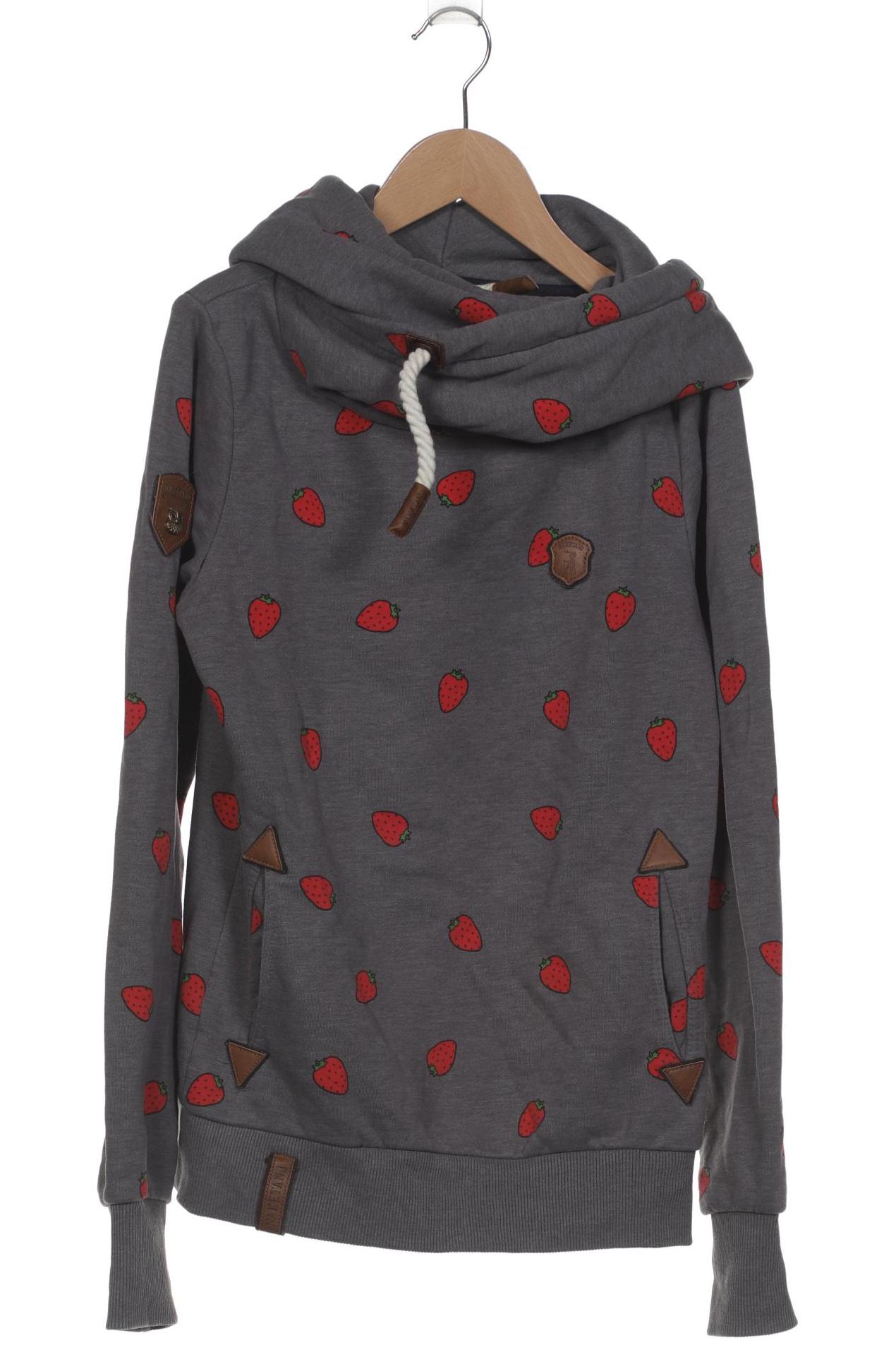 

Naketano Damen Kapuzenpullover, grau, Gr. 36