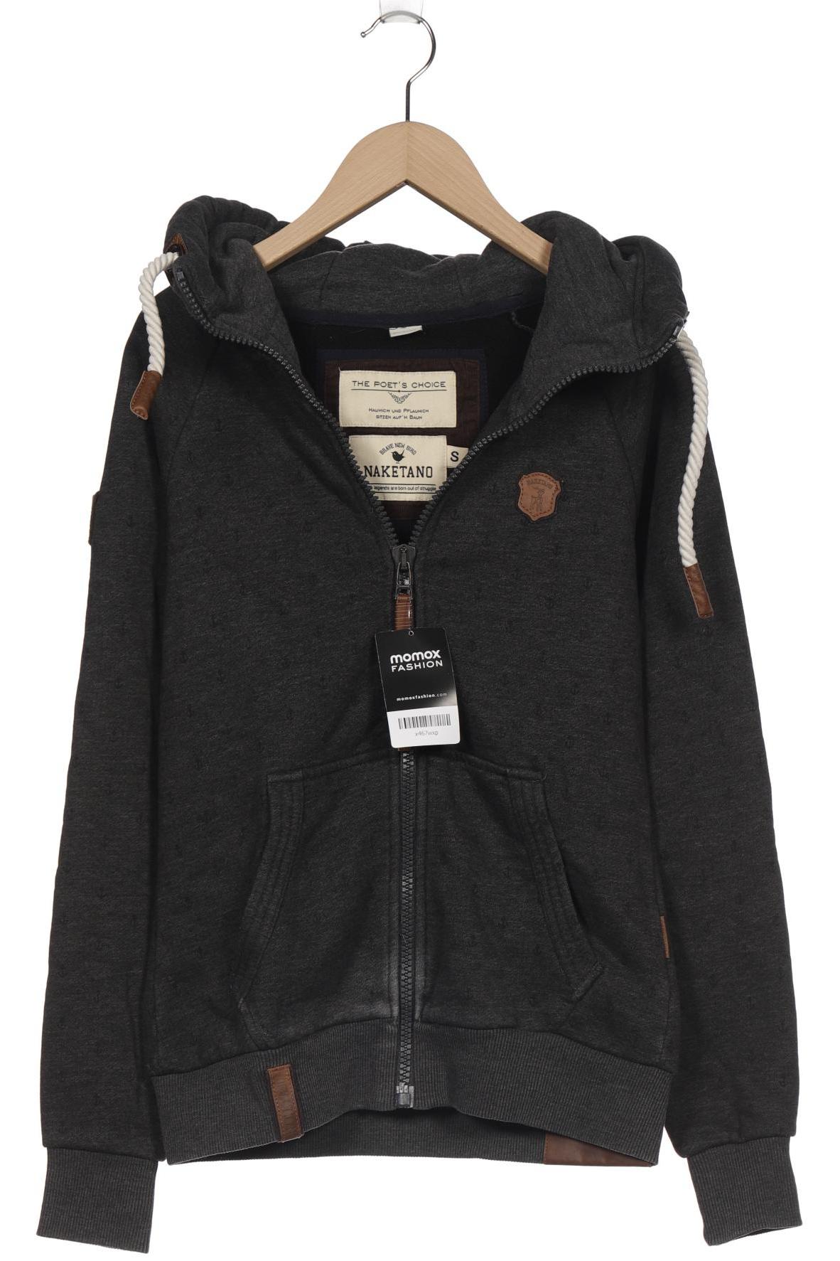 

Naketano Damen Kapuzenpullover, grau, Gr. 36