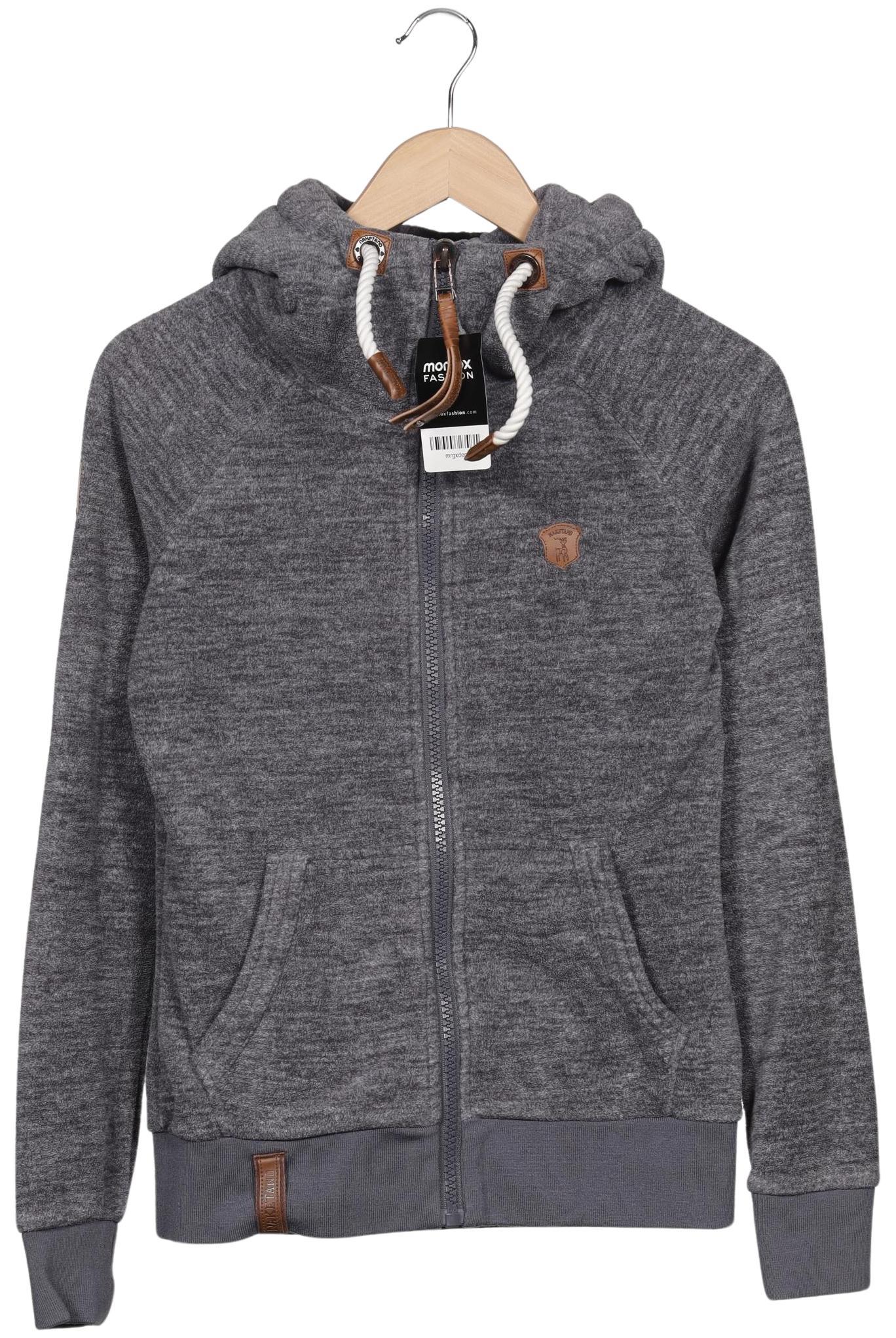 

Naketano Damen Kapuzenpullover, grau, Gr. 36