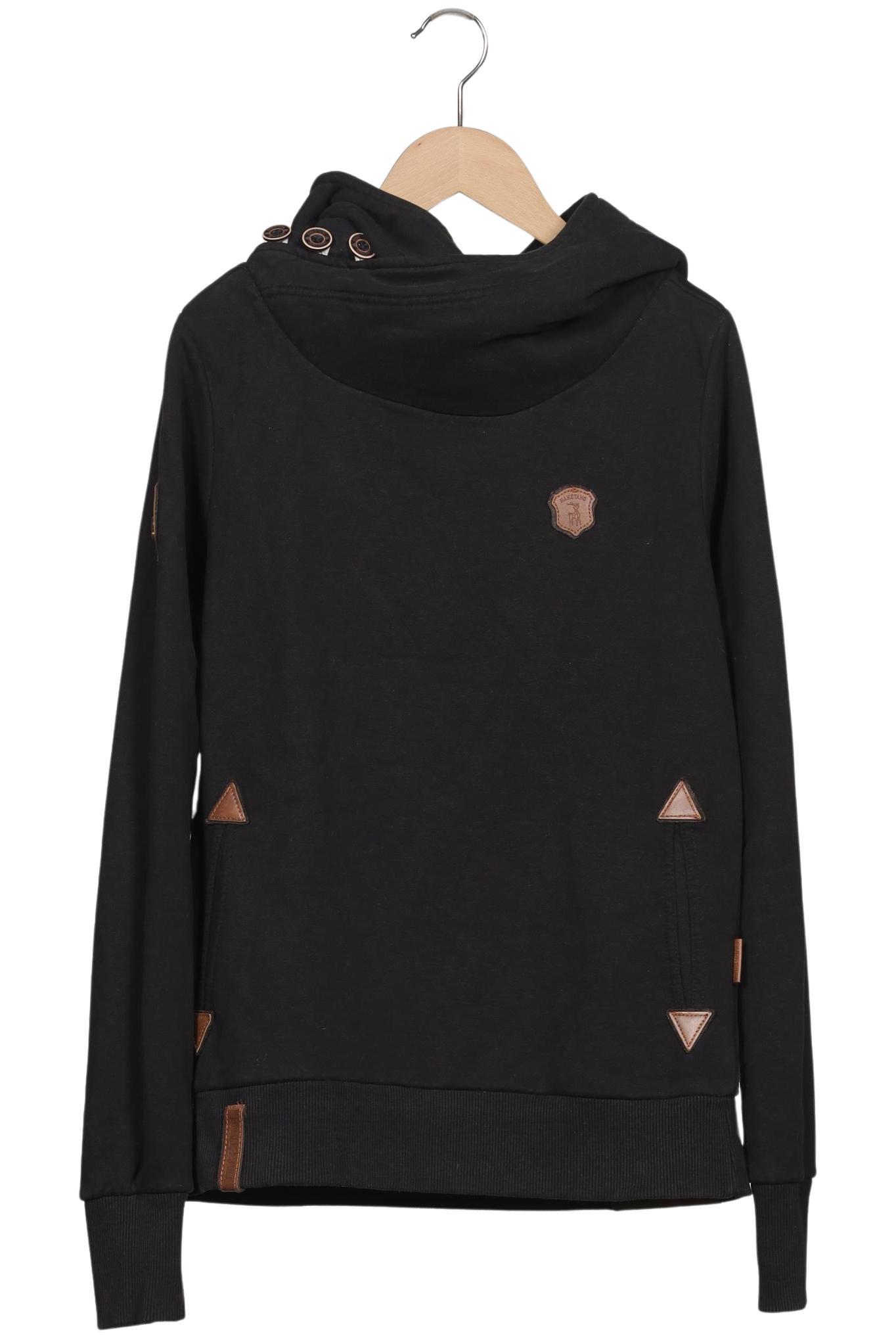 

Naketano Damen Kapuzenpullover, schwarz, Gr. 38