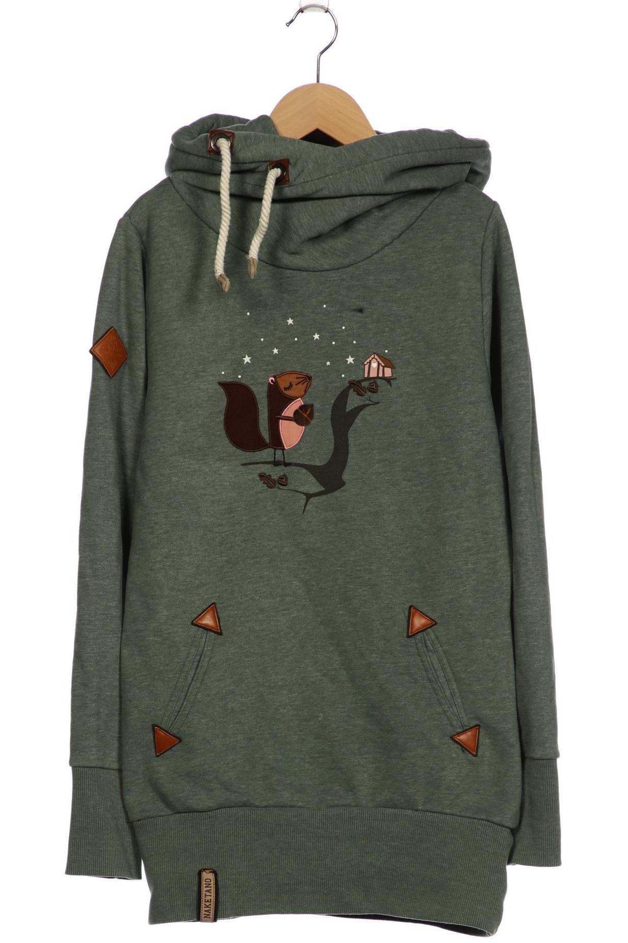 

Naketano Damen Kapuzenpullover, grün, Gr. 38