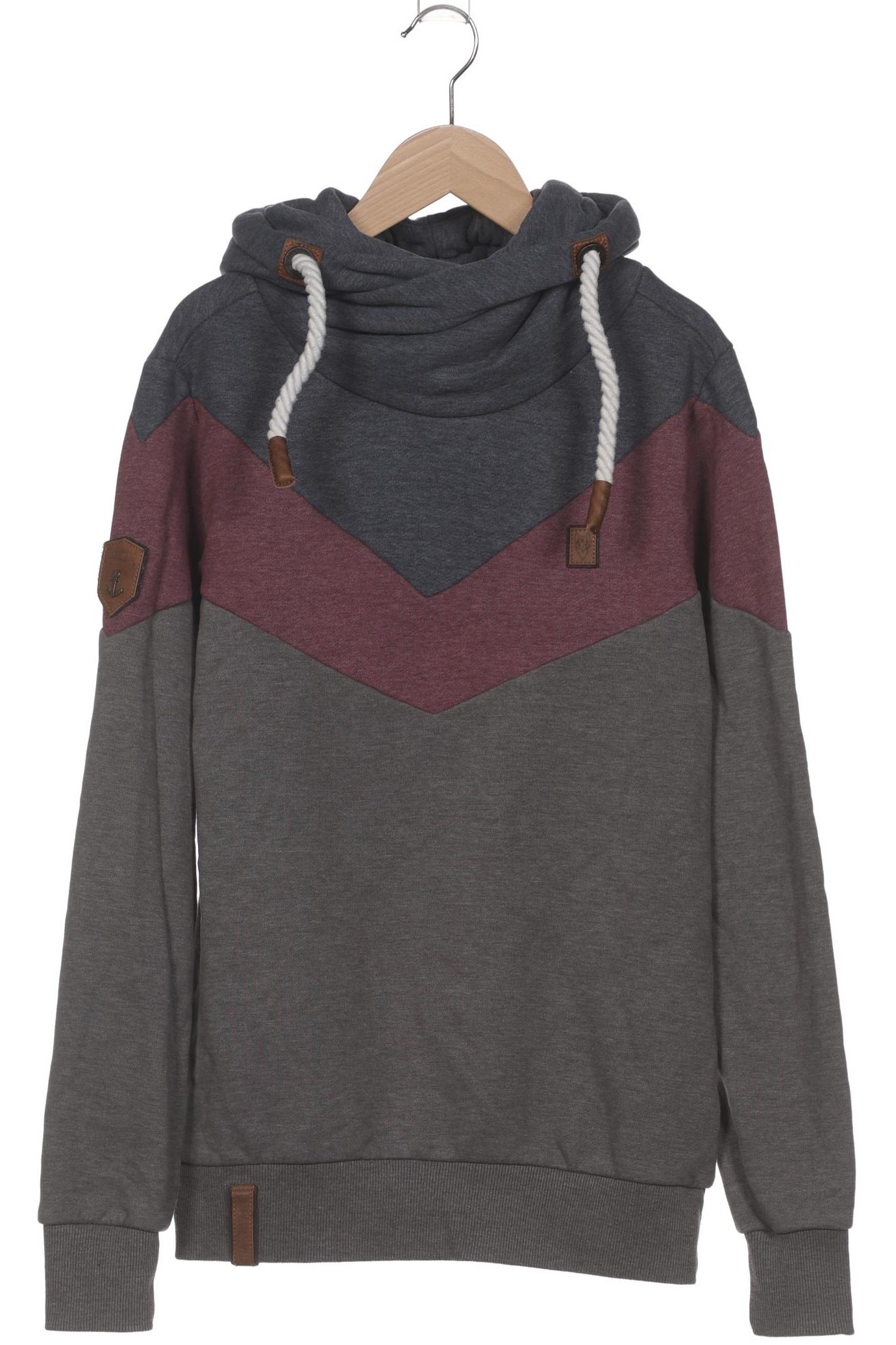 

Naketano Damen Kapuzenpullover, grau, Gr. 36