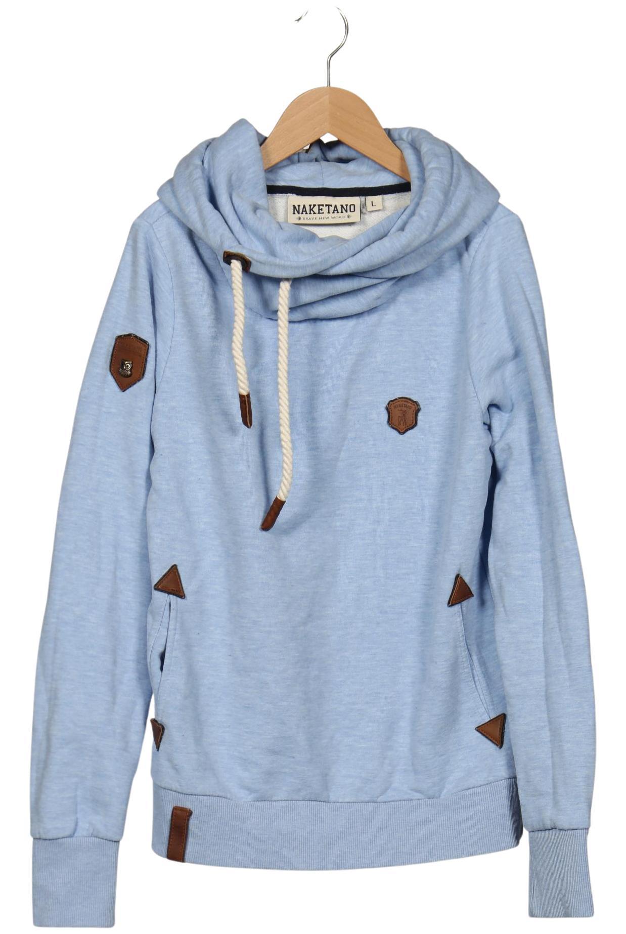 

Naketano Damen Kapuzenpullover, blau, Gr. 42