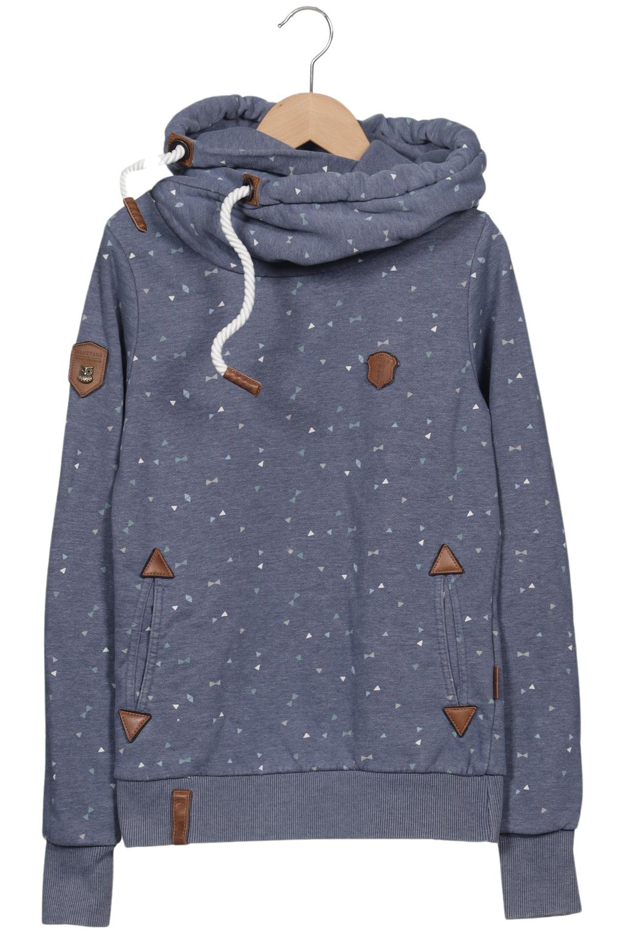 

Naketano Damen Kapuzenpullover, blau, Gr. 36