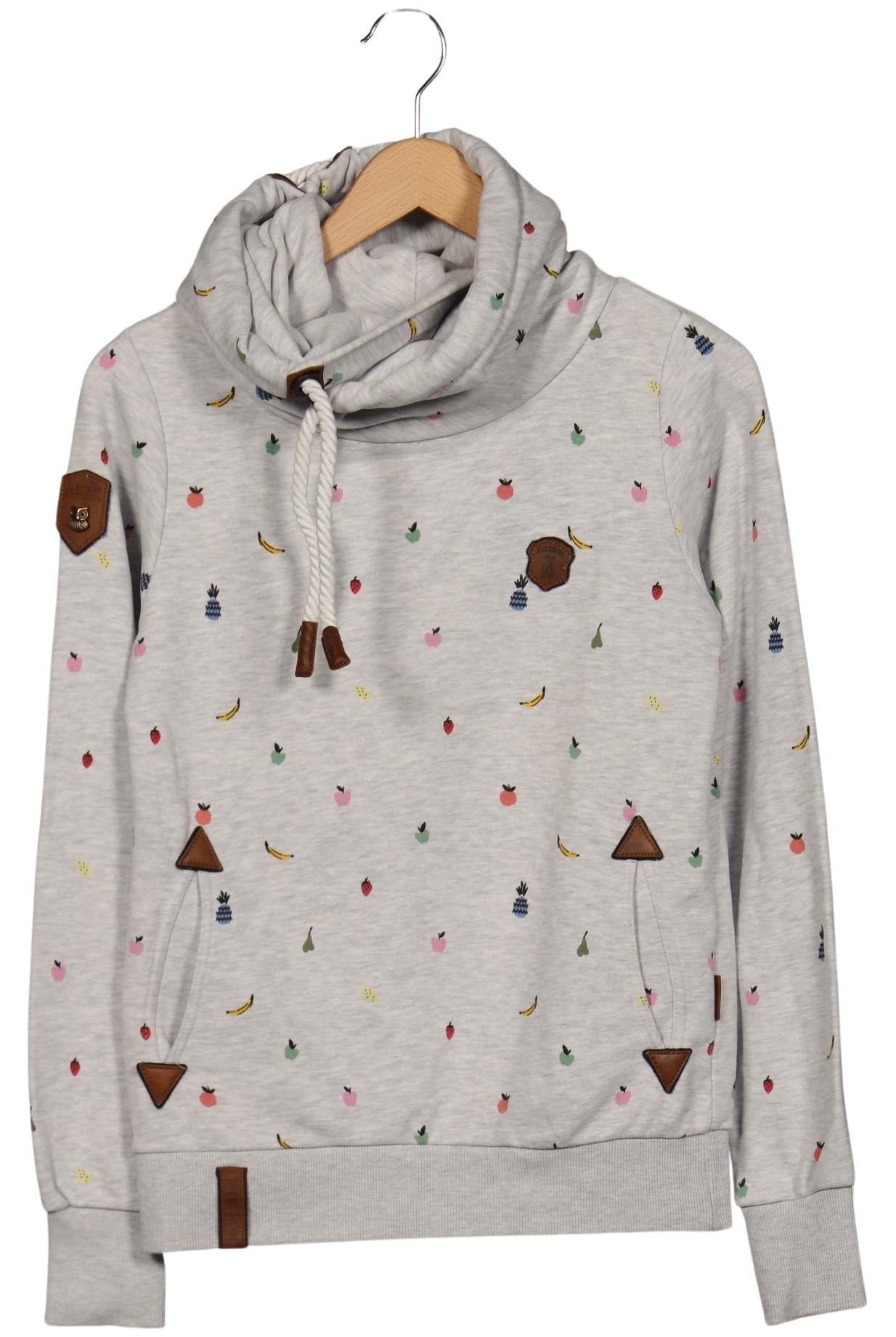 

Naketano Damen Kapuzenpullover, grau, Gr. 34