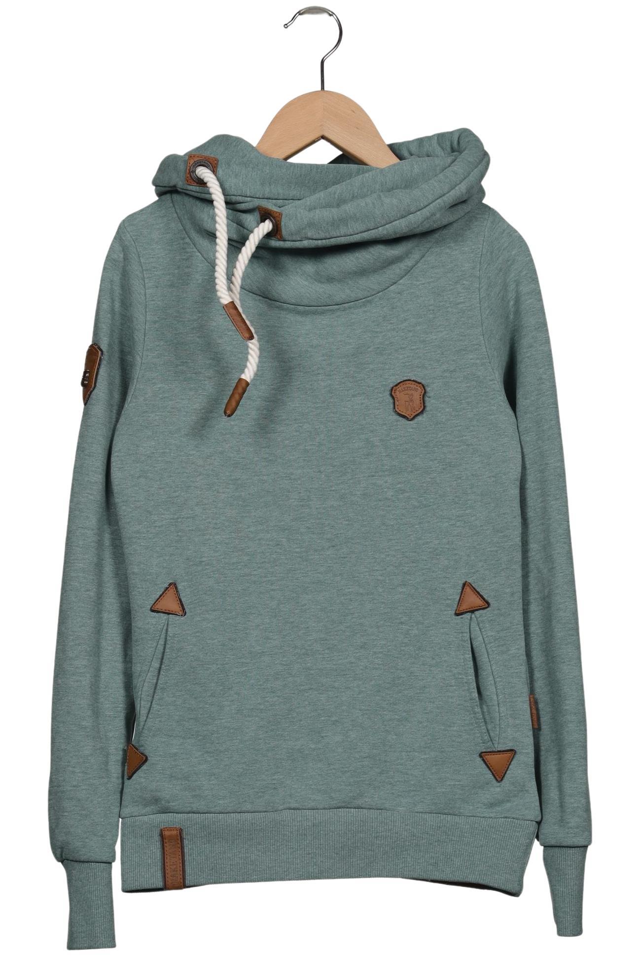 

Naketano Damen Kapuzenpullover, türkis, Gr. 34
